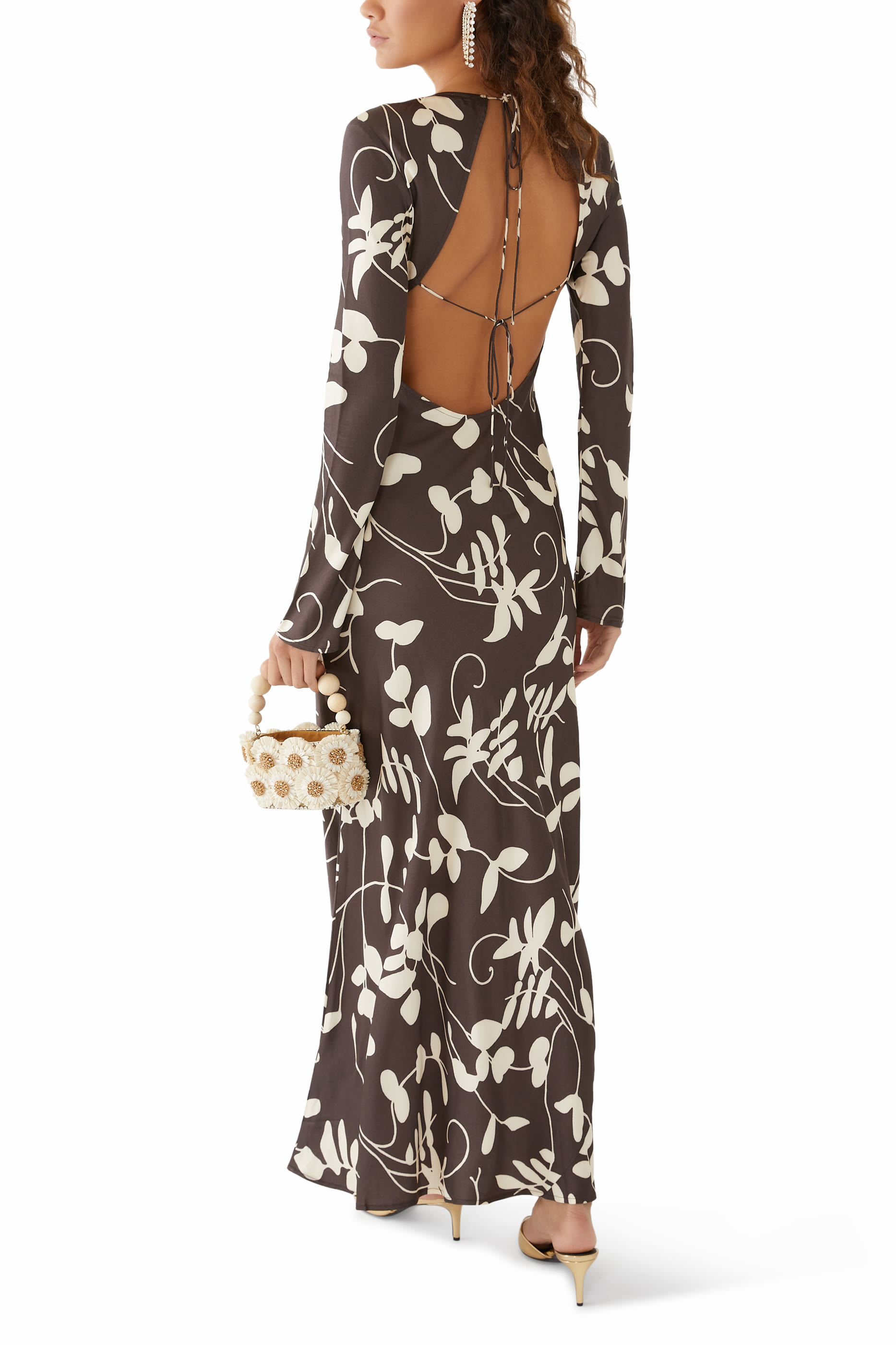 Faroe Maxi Dress in Eden Print