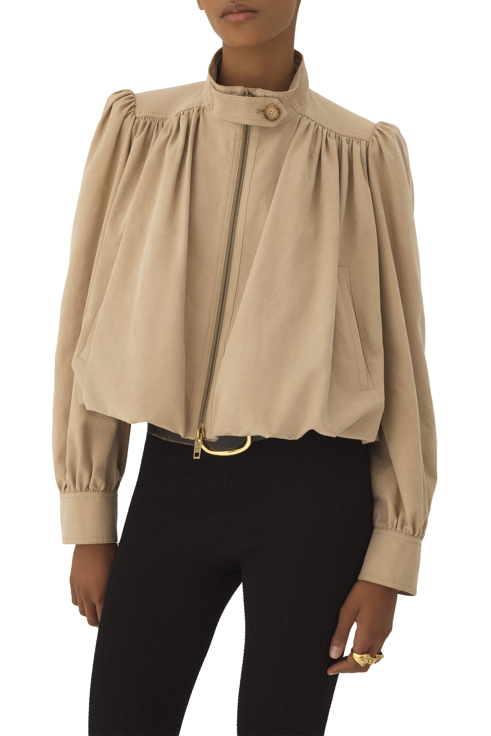  Gathered Boule Jacket 