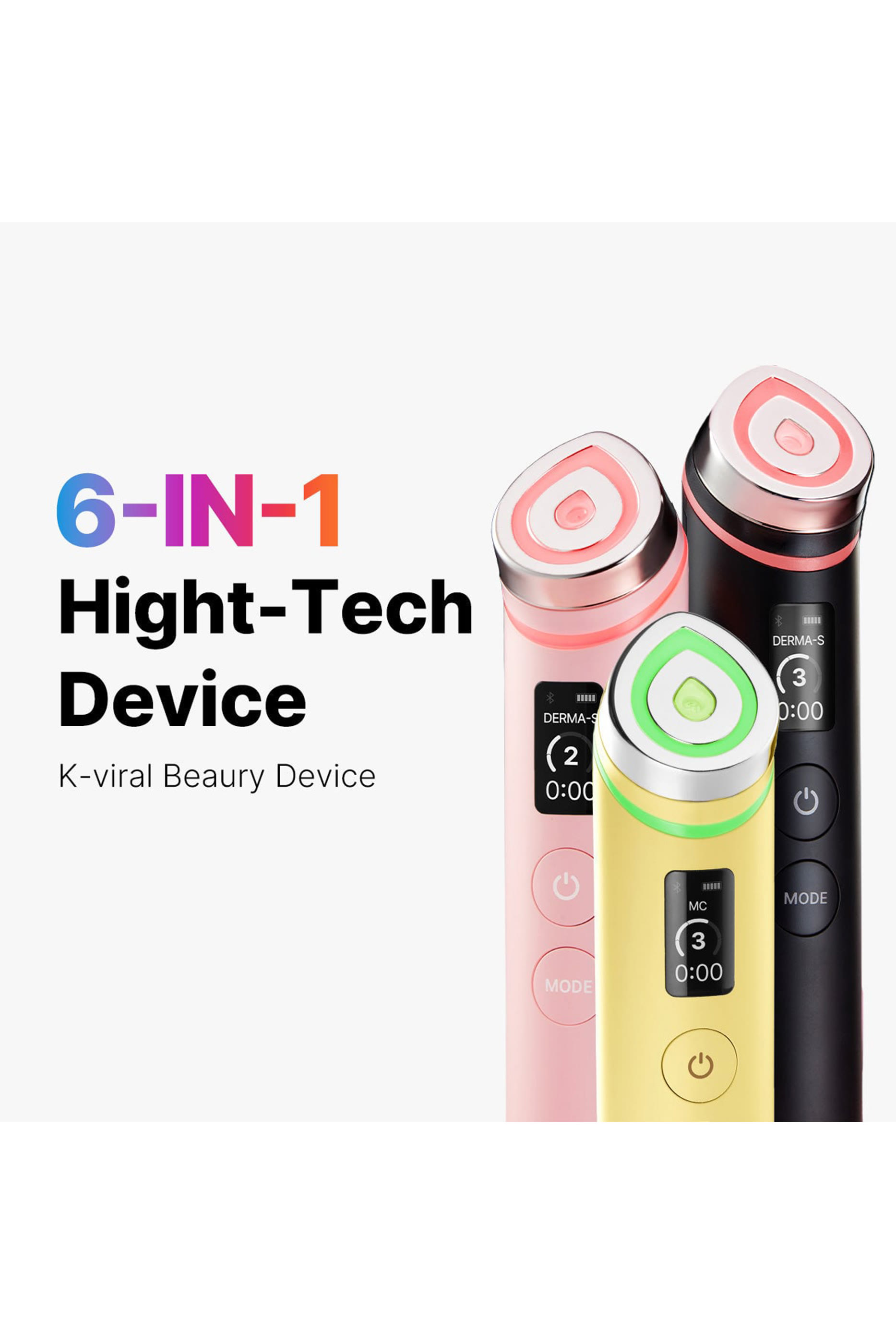  AGE-R Booster Pro Black Skincare Device