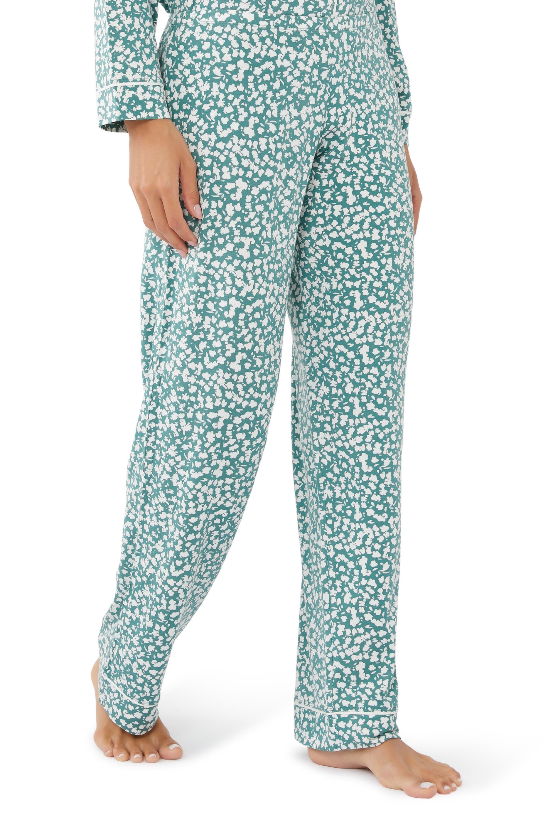 William Printed Pajama Set