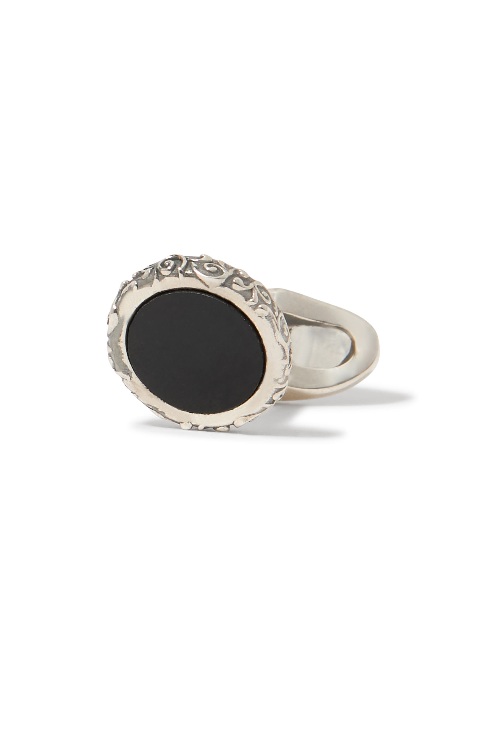 Onyx Arabesque Cufflinks
