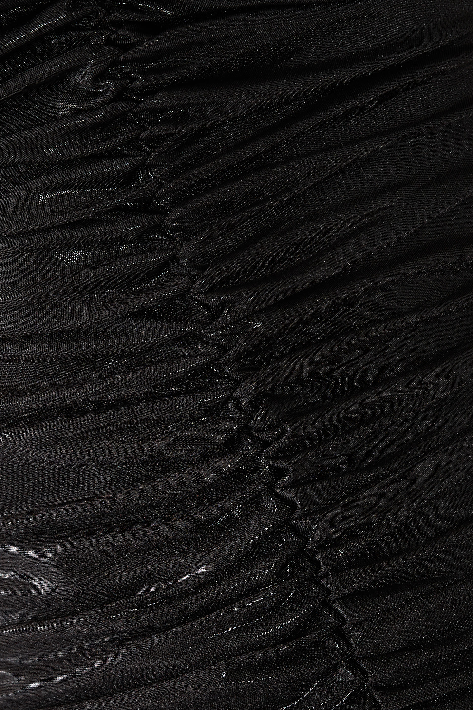 Strapless Shirred Front Dress to Knee