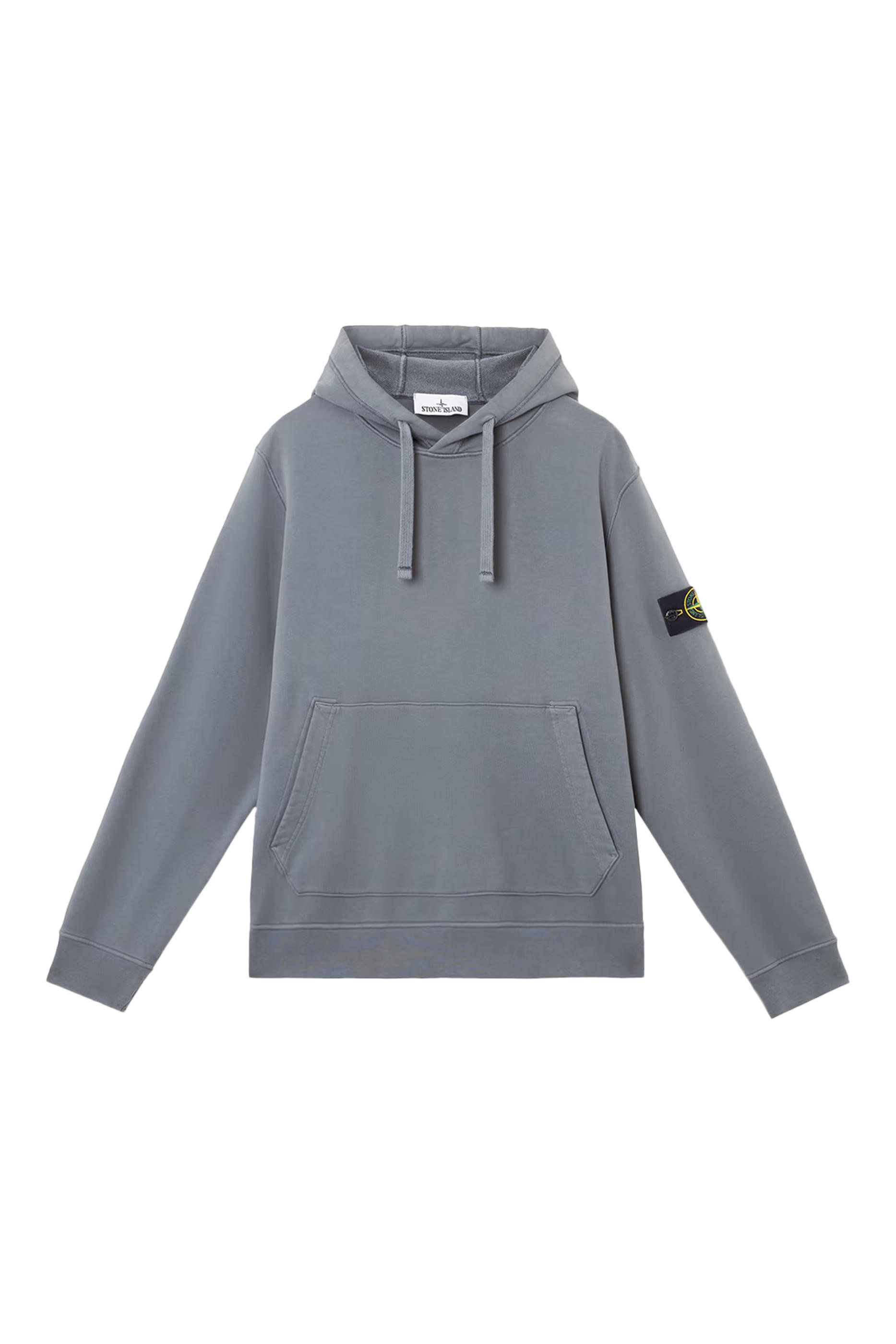 Logo Patch Organic Cotton Fleece Hoodie