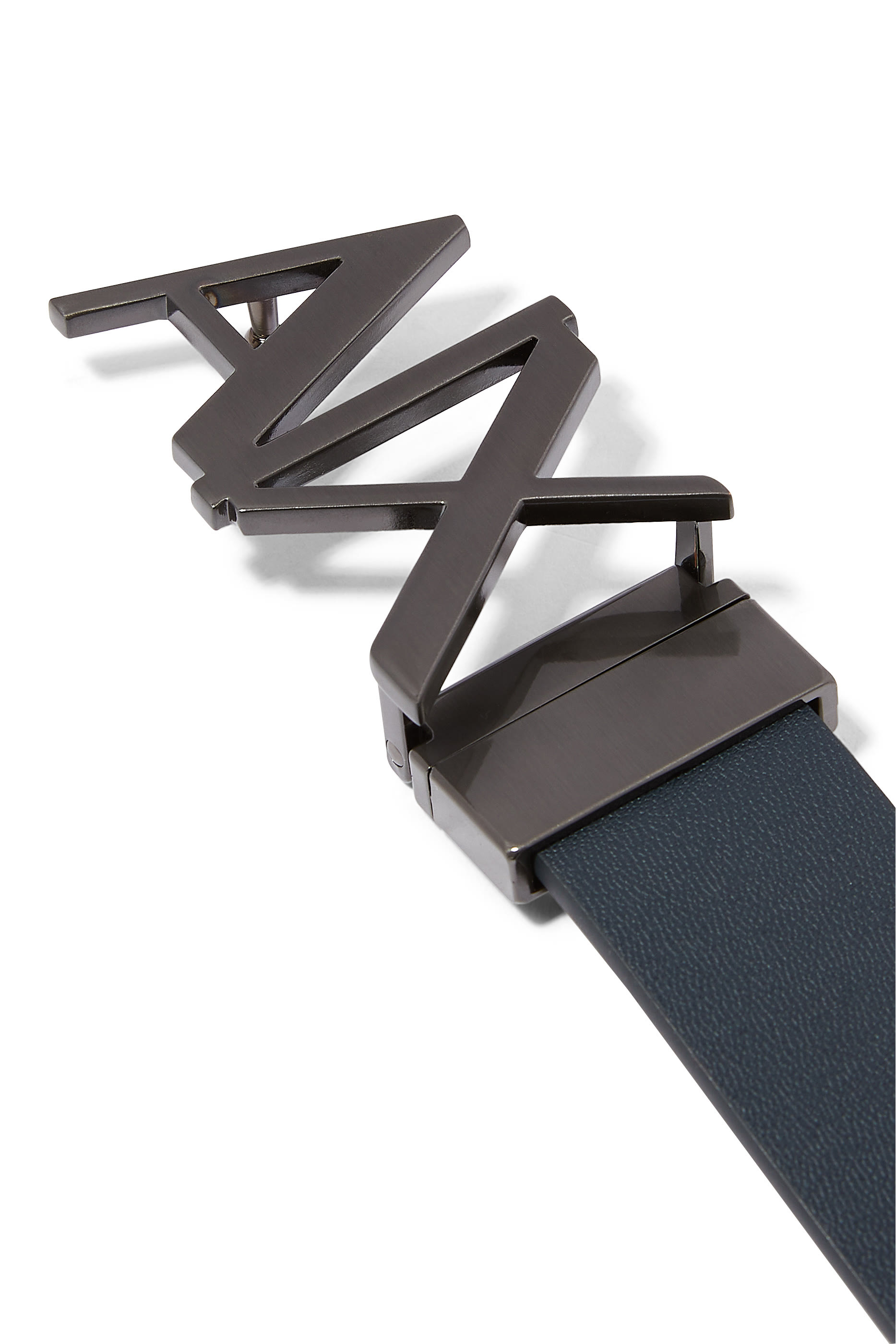 AX Logo Leather Belt