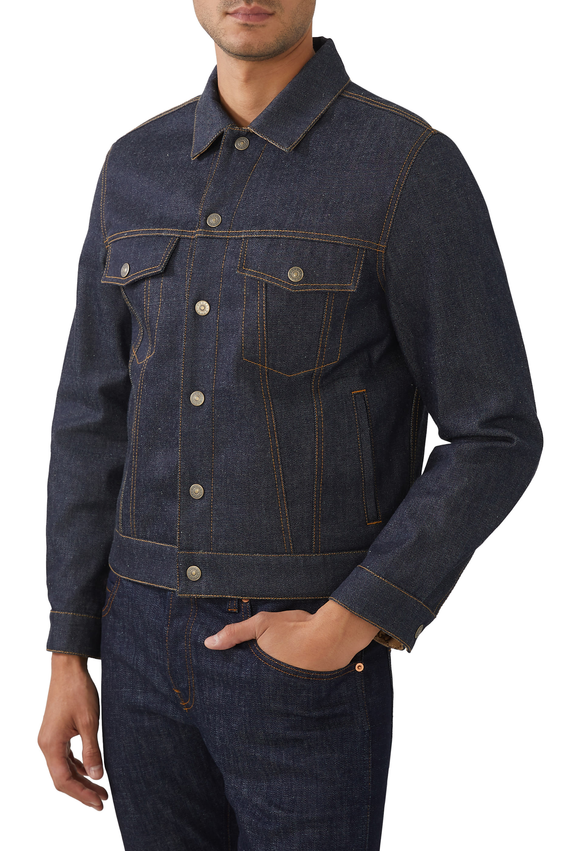 GG Reversible Denim Jacket