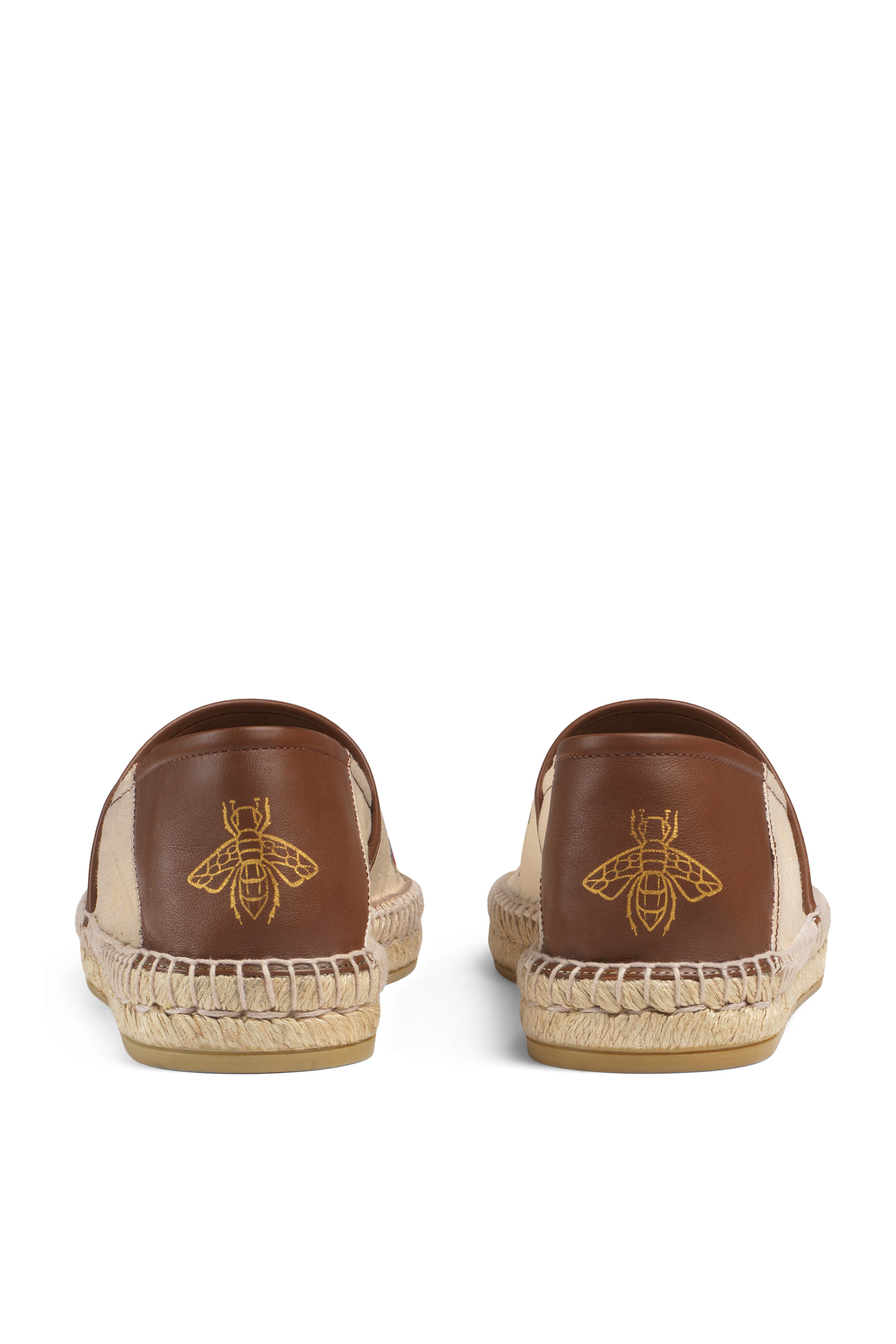 Gucci Logo Canvas Espadrilles