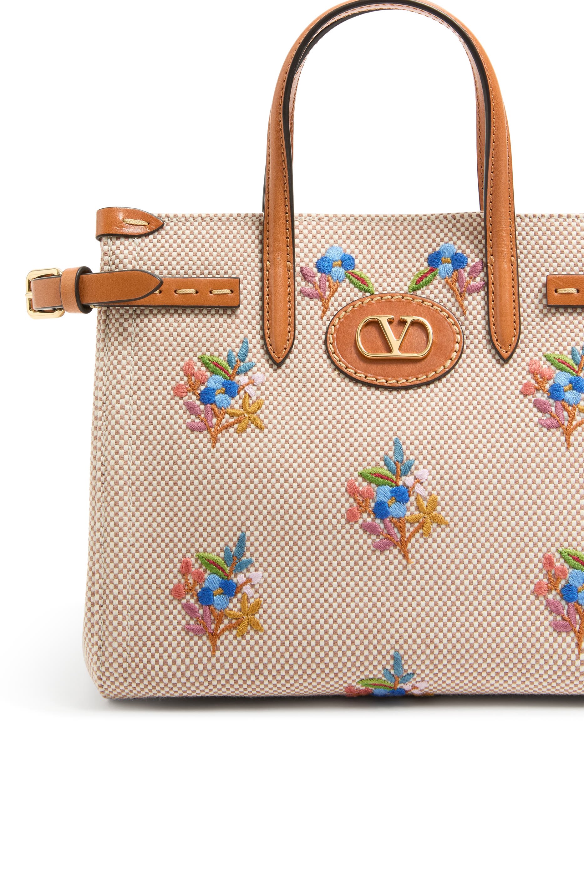 Antibes Embroidered Shopping Bag
