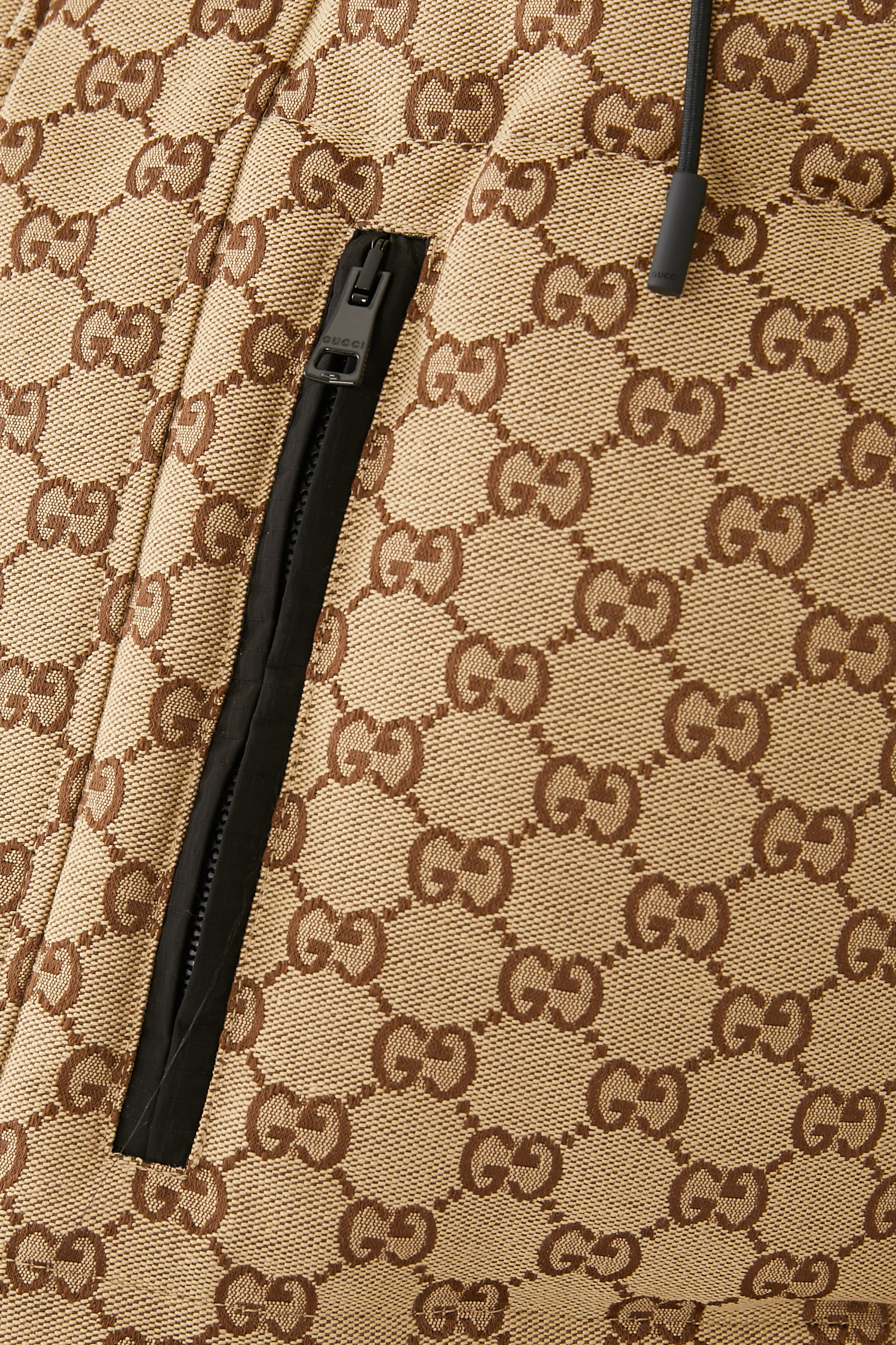 GG Canvas Bomber Jacket