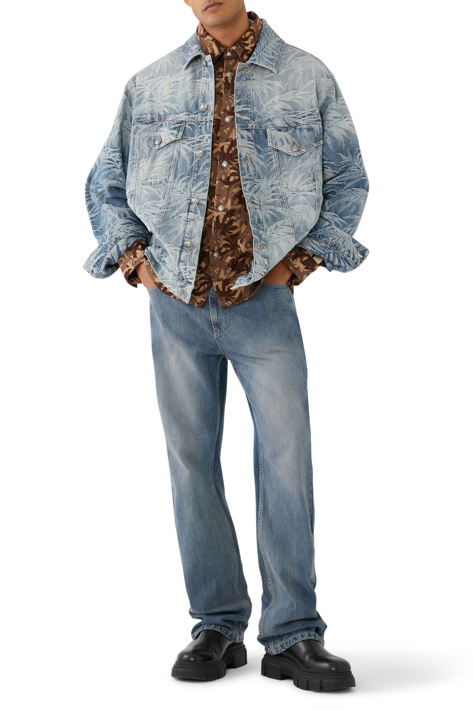Palms Wash Denim Jacket