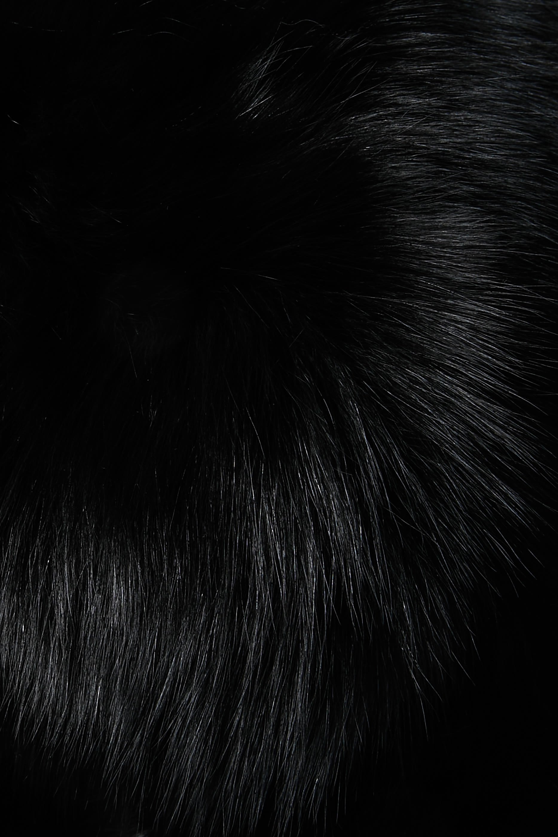 Flannel Ushanka with Fox Fur