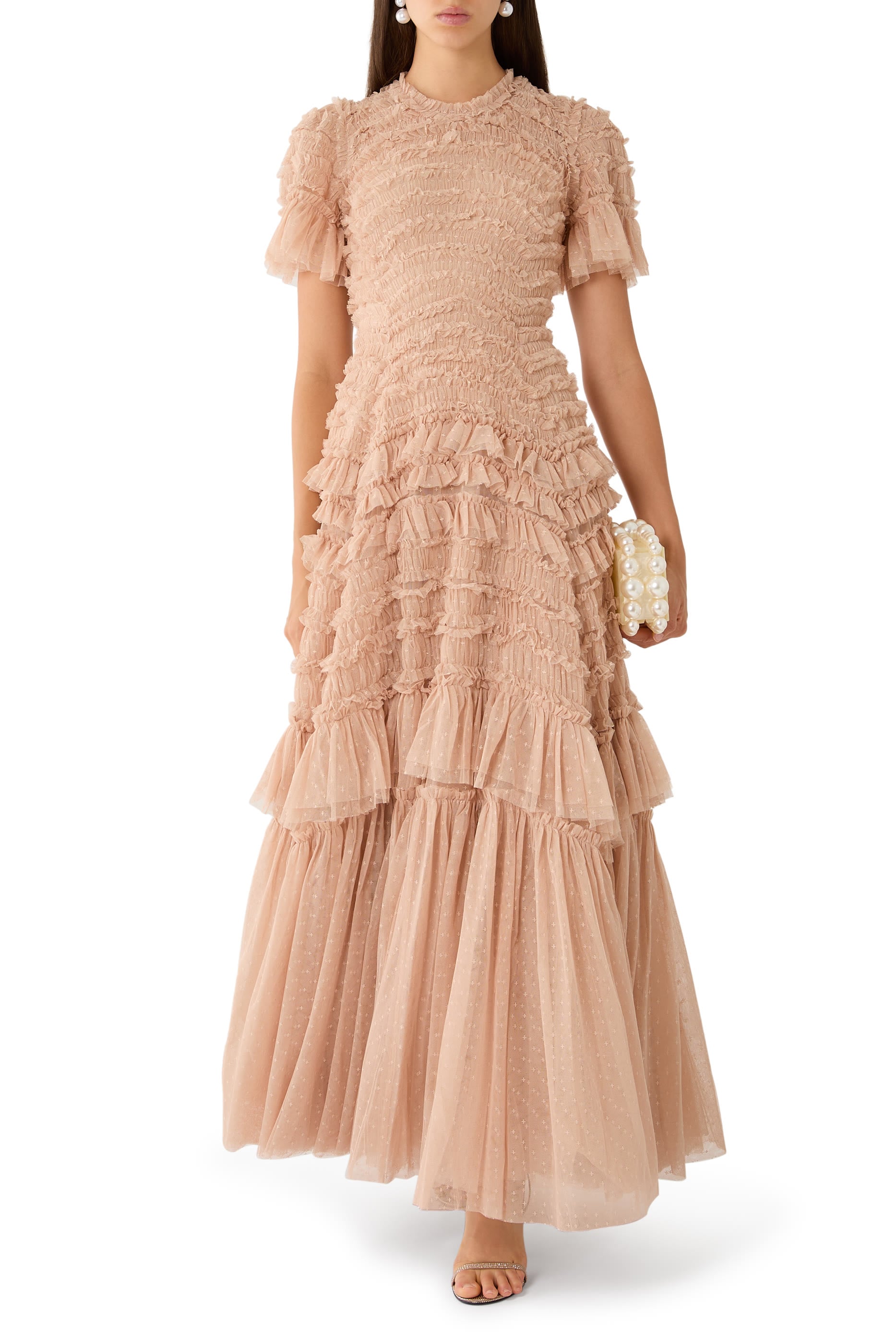 Valentine Ruffle Gown
