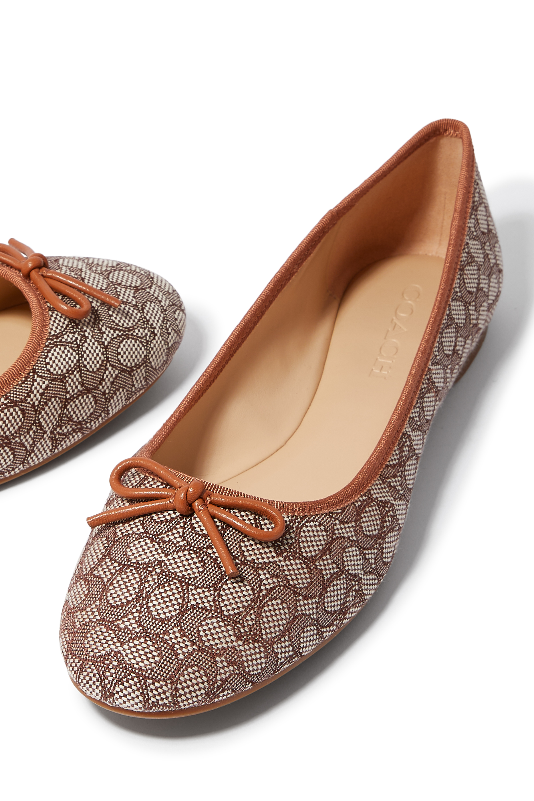 Abigail Signature Jacquard Flats