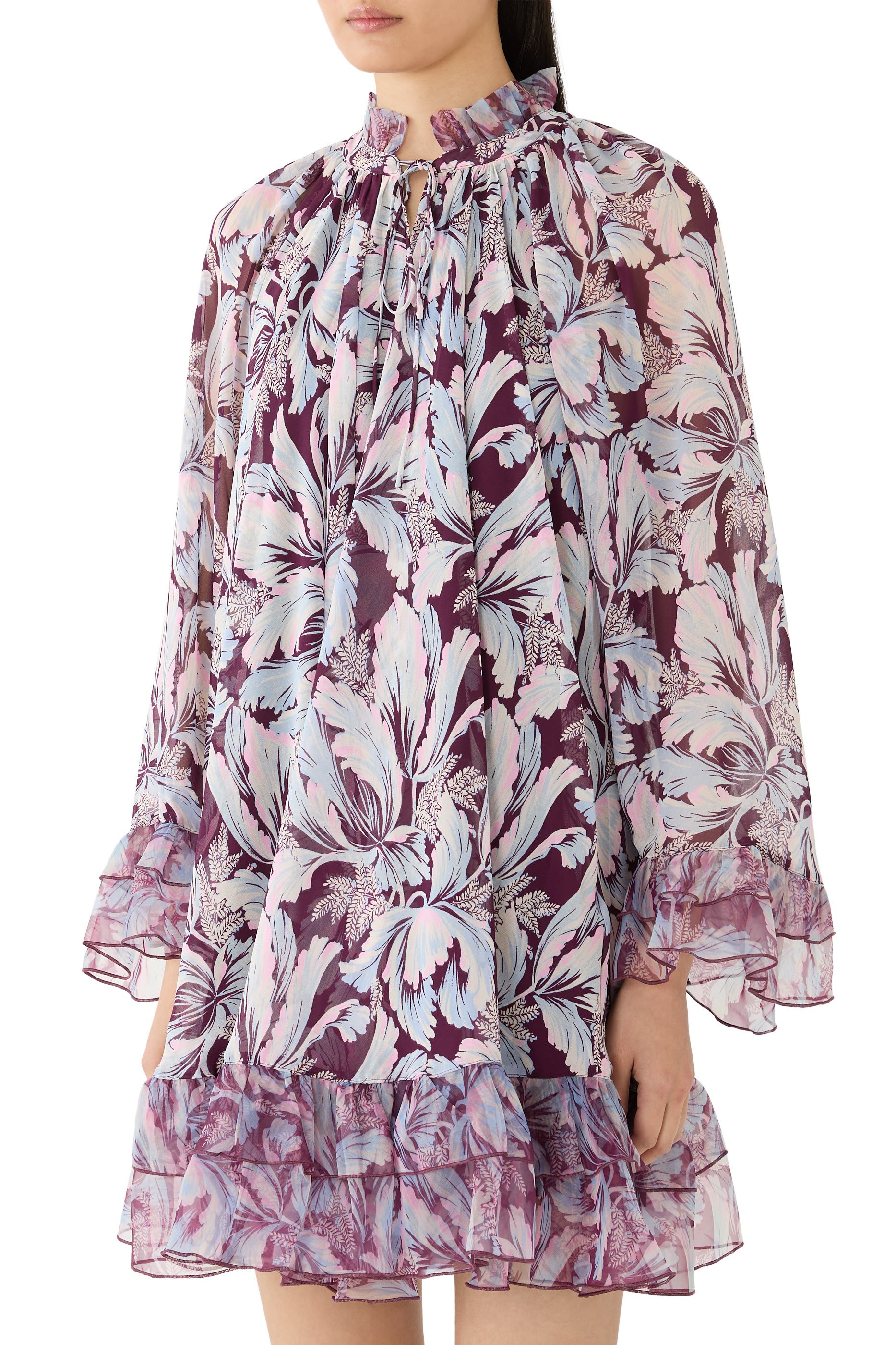 Lyra Multi-Tulip Mini Dress