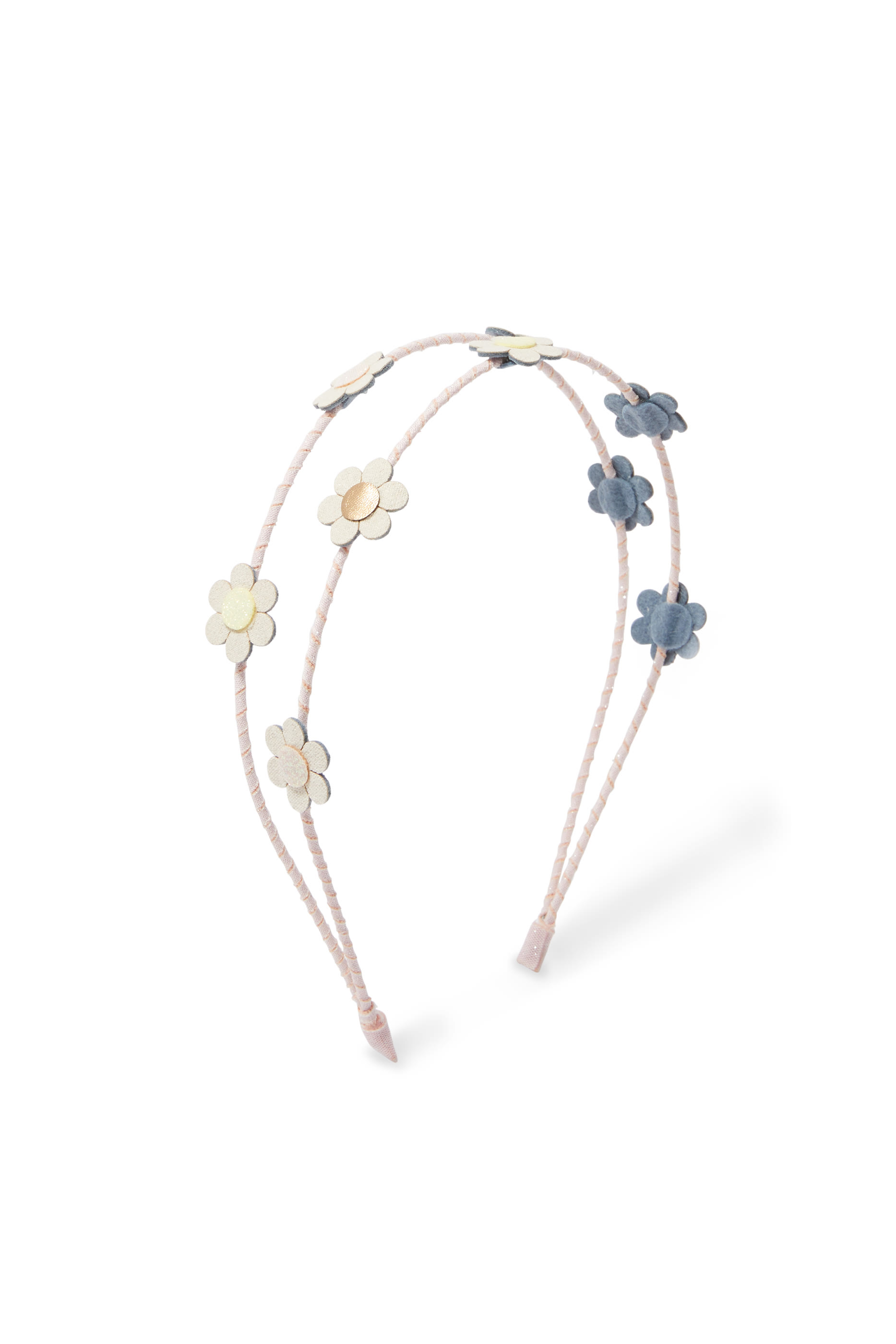 Kids Daisy Double Alice Band