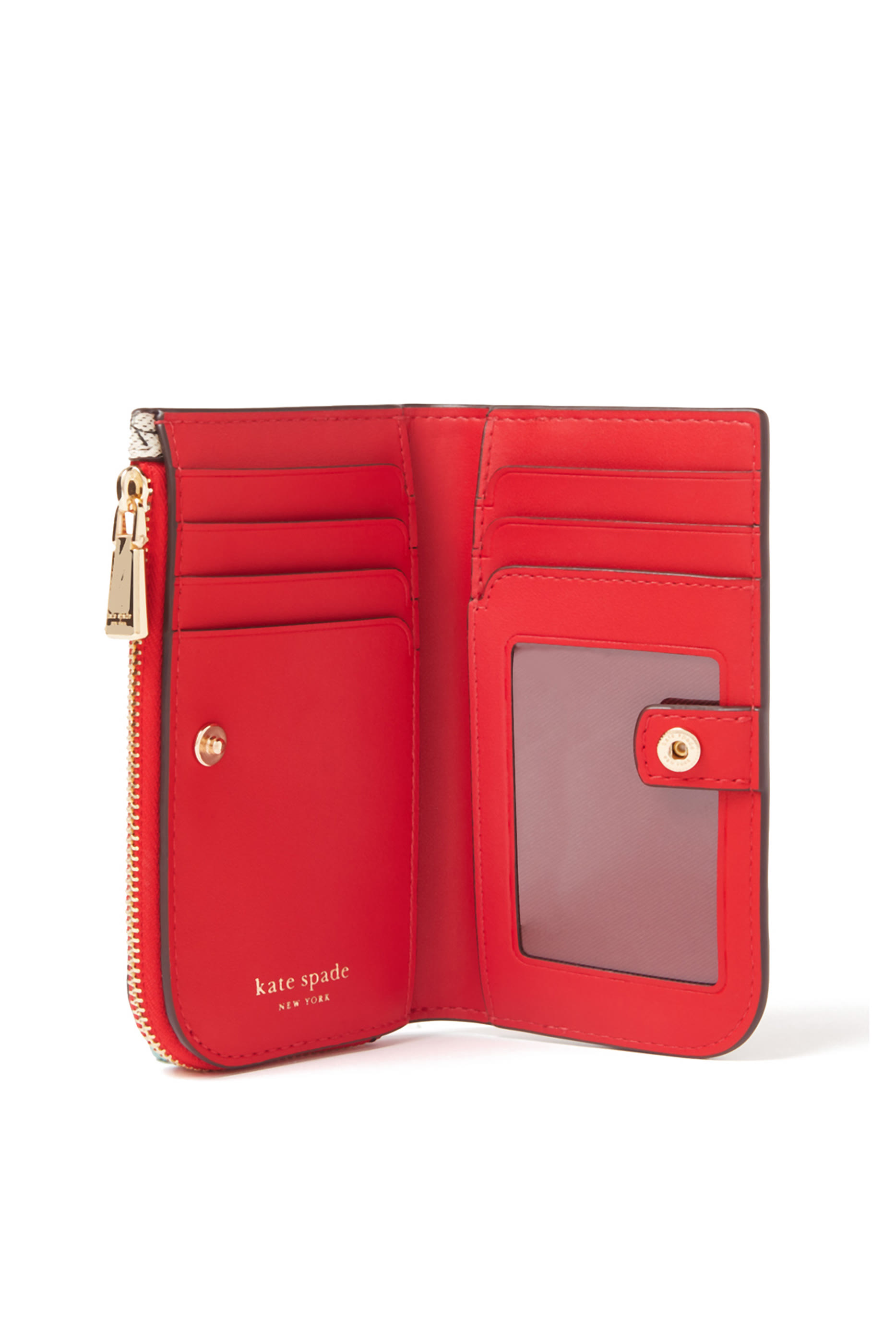 Spade Flower Small Slim Bifold Wallet