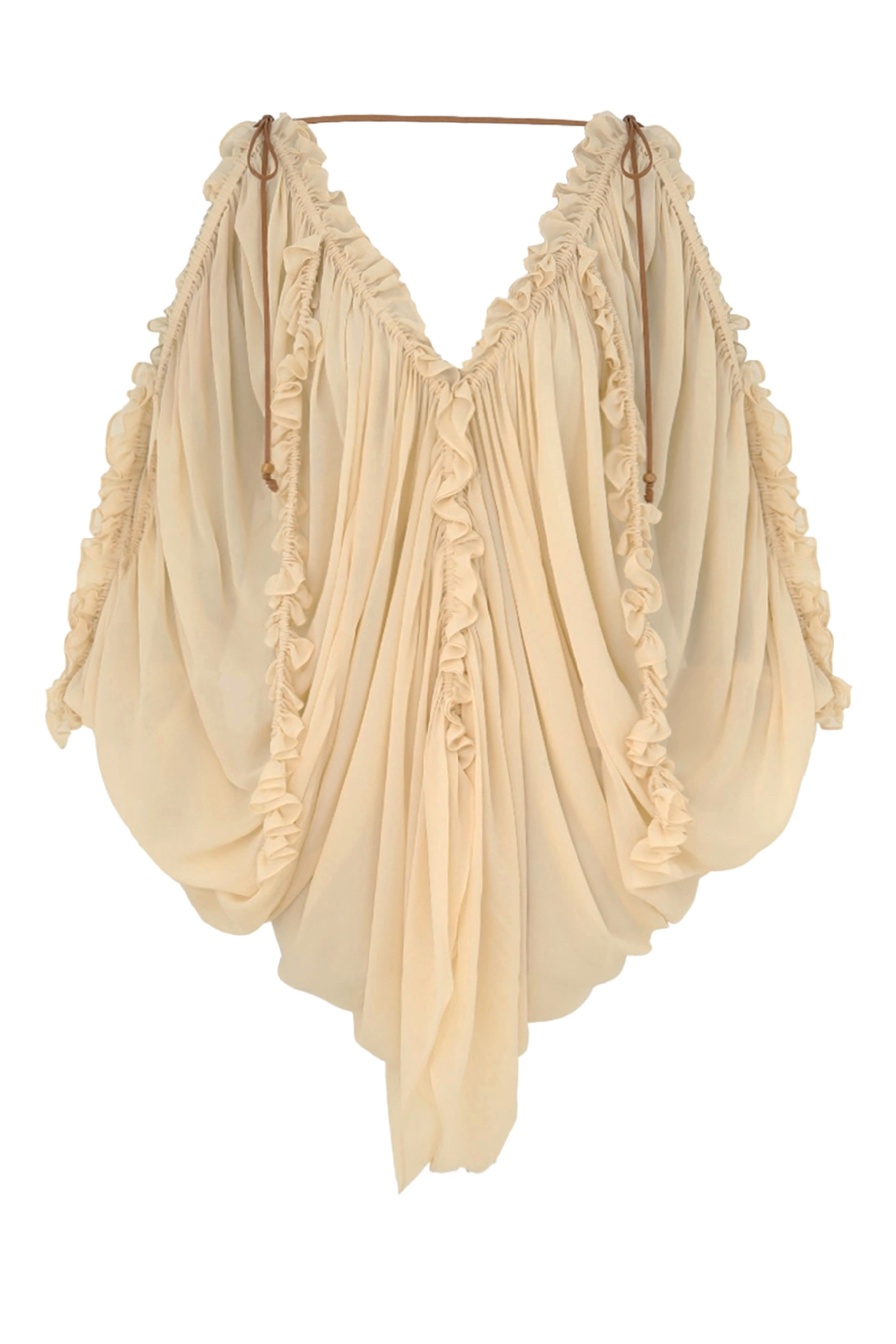 Illuminate Draped Blouse