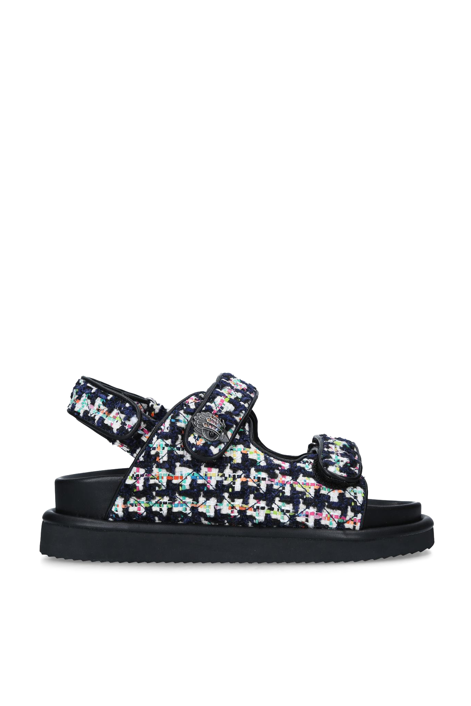 Buy Kurt Geiger London Orson Tweed Chunky Sandals - Womens for AED 200. ...