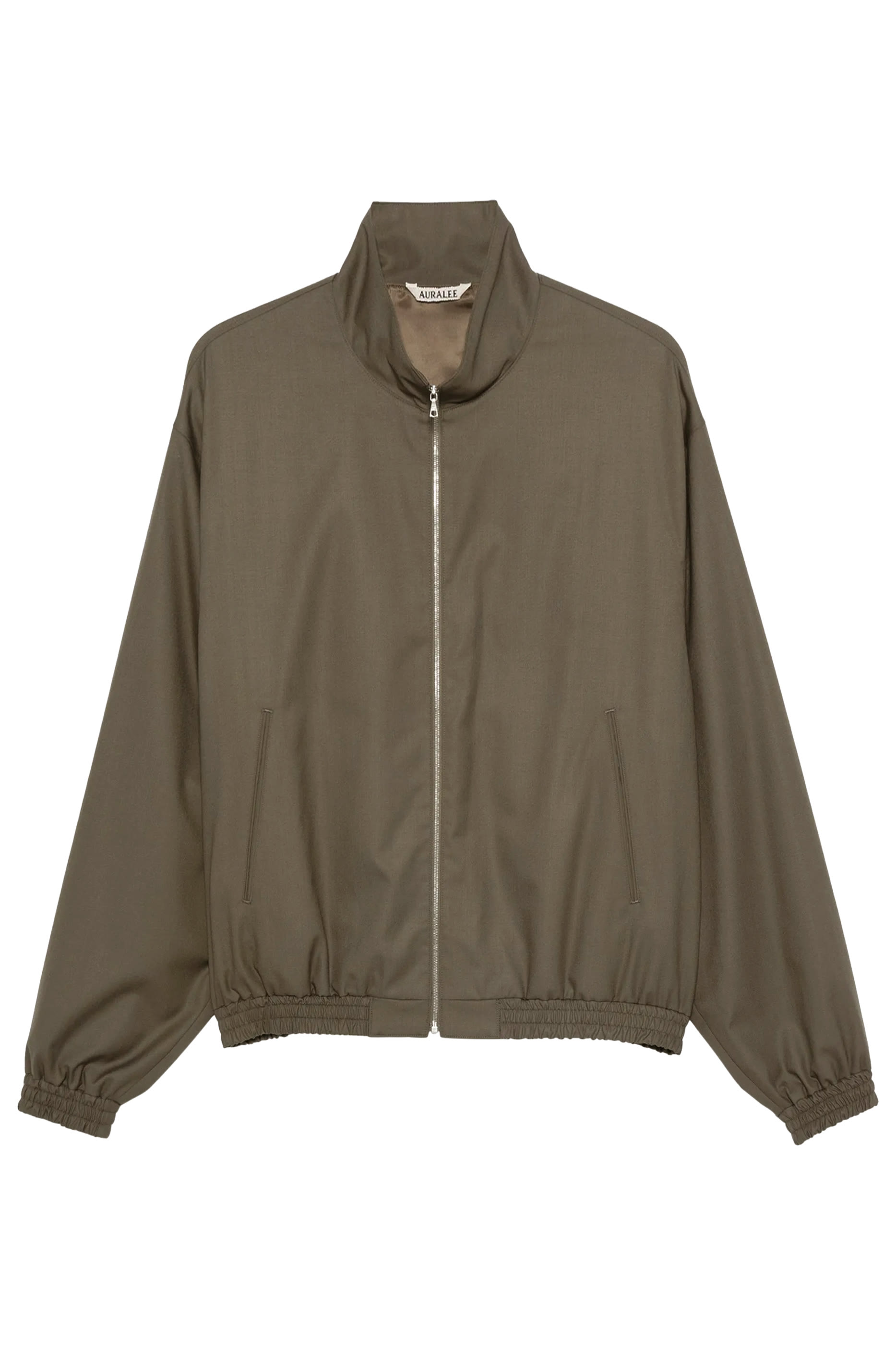 Super Fine Tropical Wool Zip Blouson