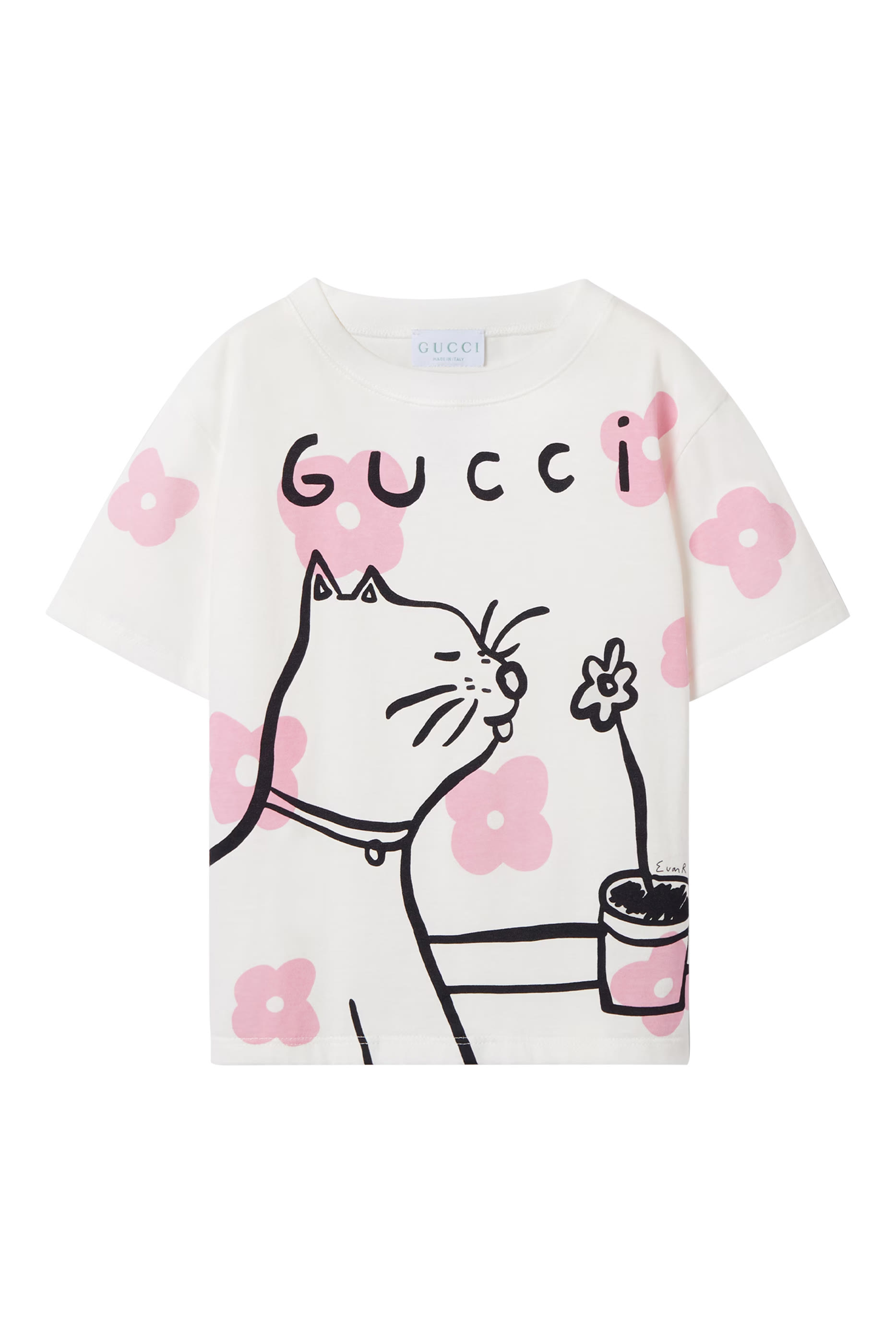 Kids Logo Cat T-Shirt