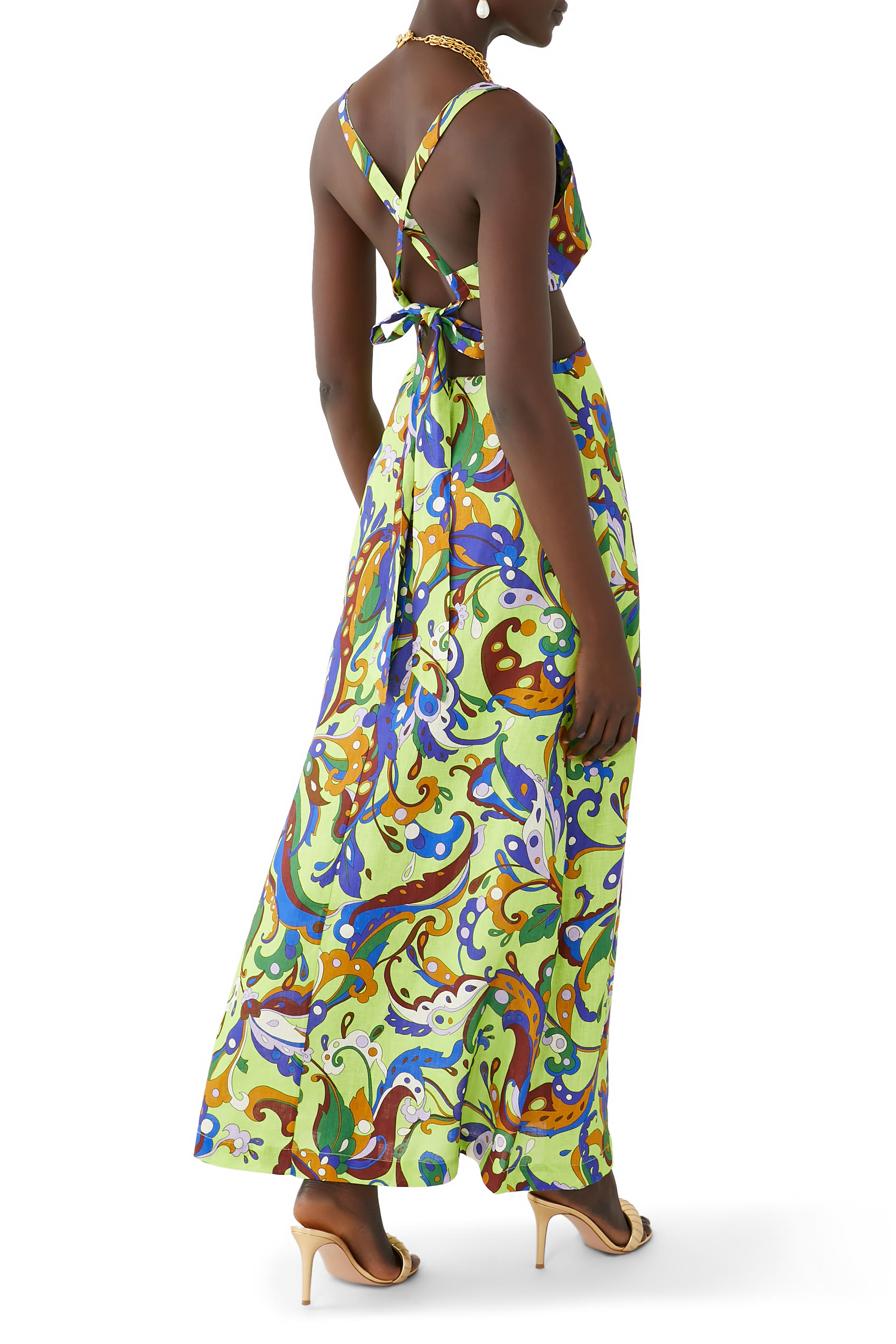 Yvette Cut-Out Midi Dress