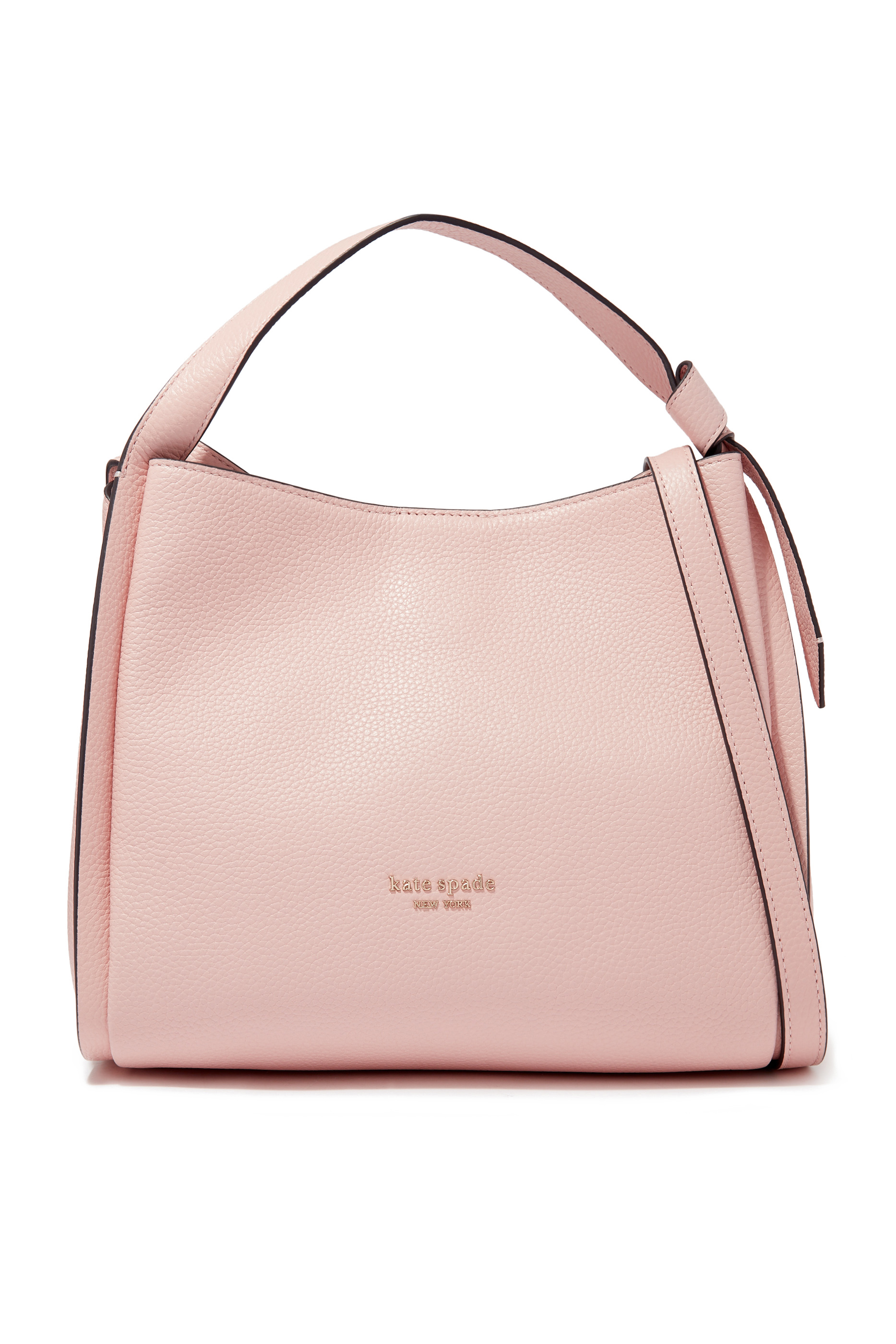 NWT AUTH $348 Kate Spade New York Knott Medium Leather Shoulder Bag-Mochi  Pink