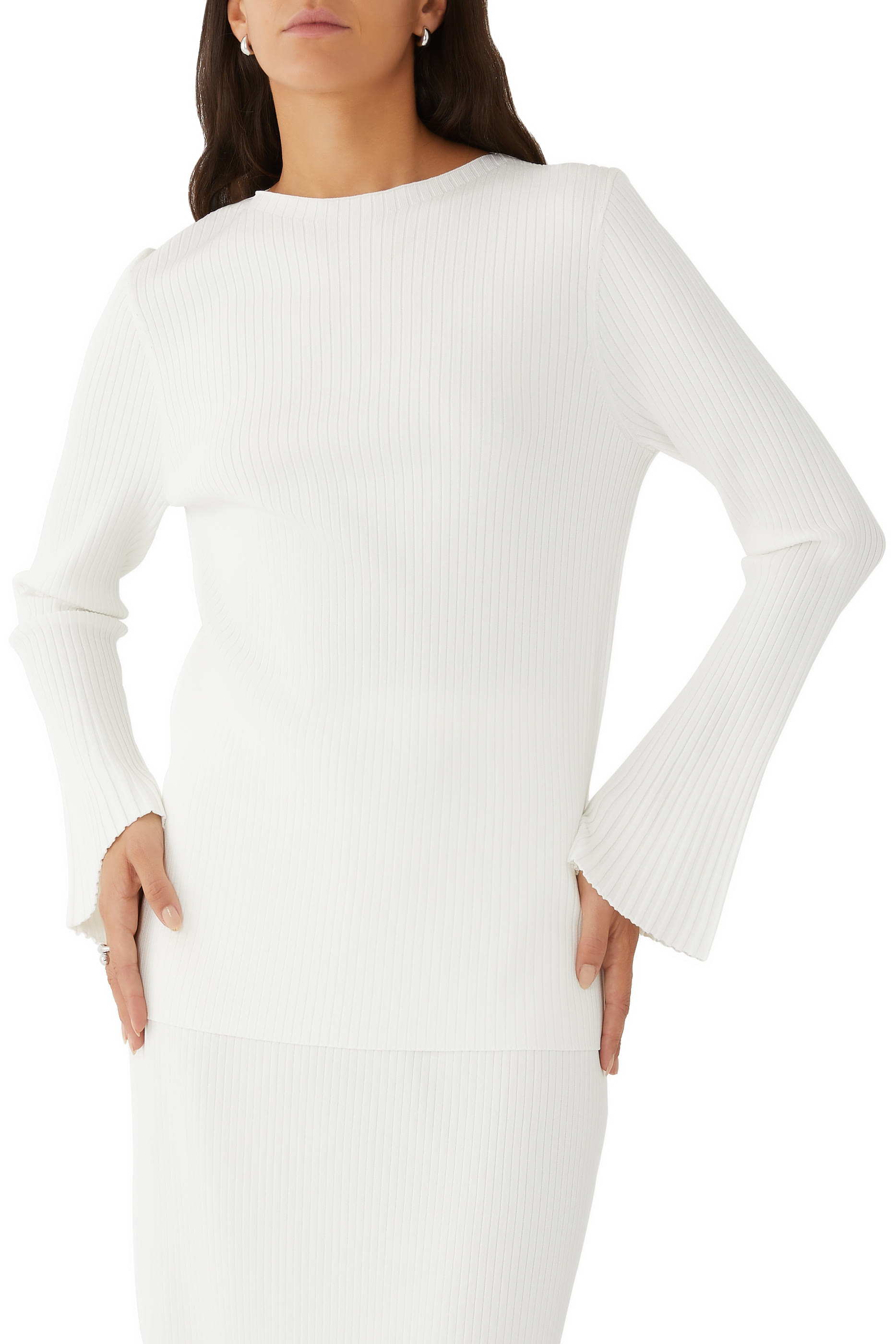 Long Sleeve Crewneck Top