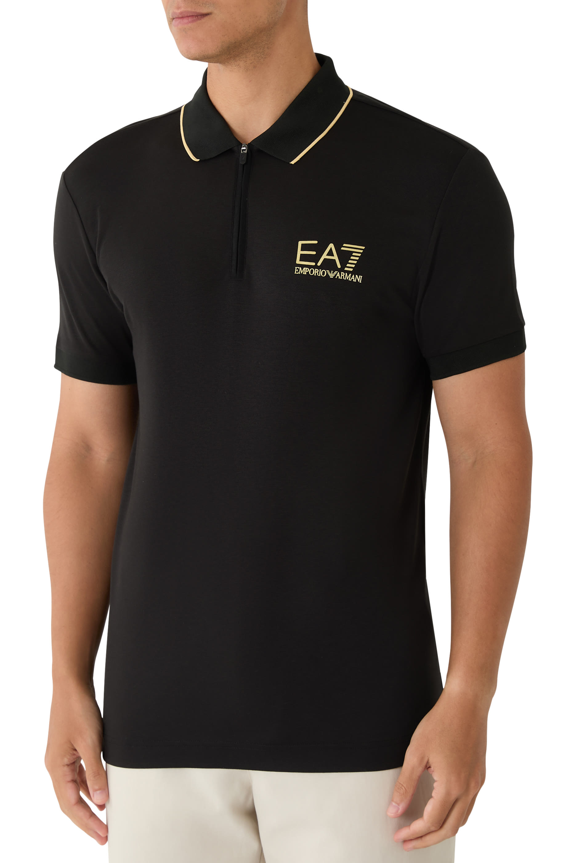 EA7 Logo Polo Shirt