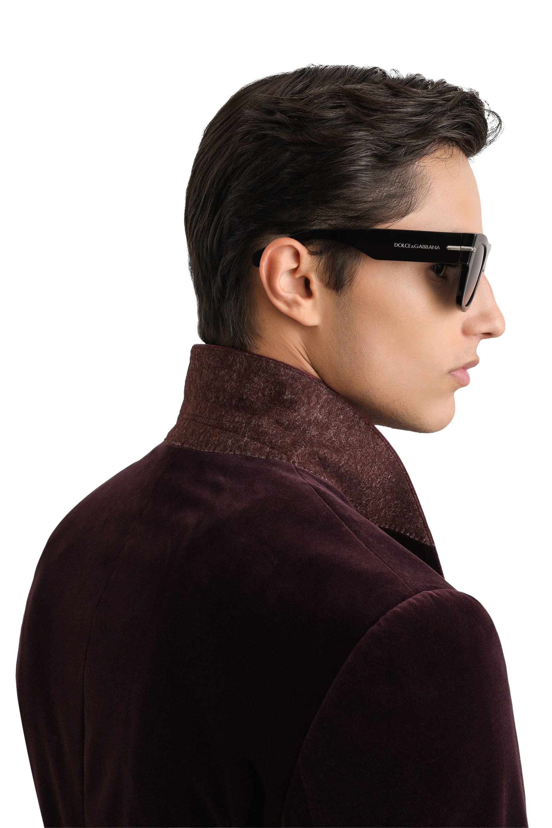 Sicilia Single-Breasted Light Smooth Velvet Jacket