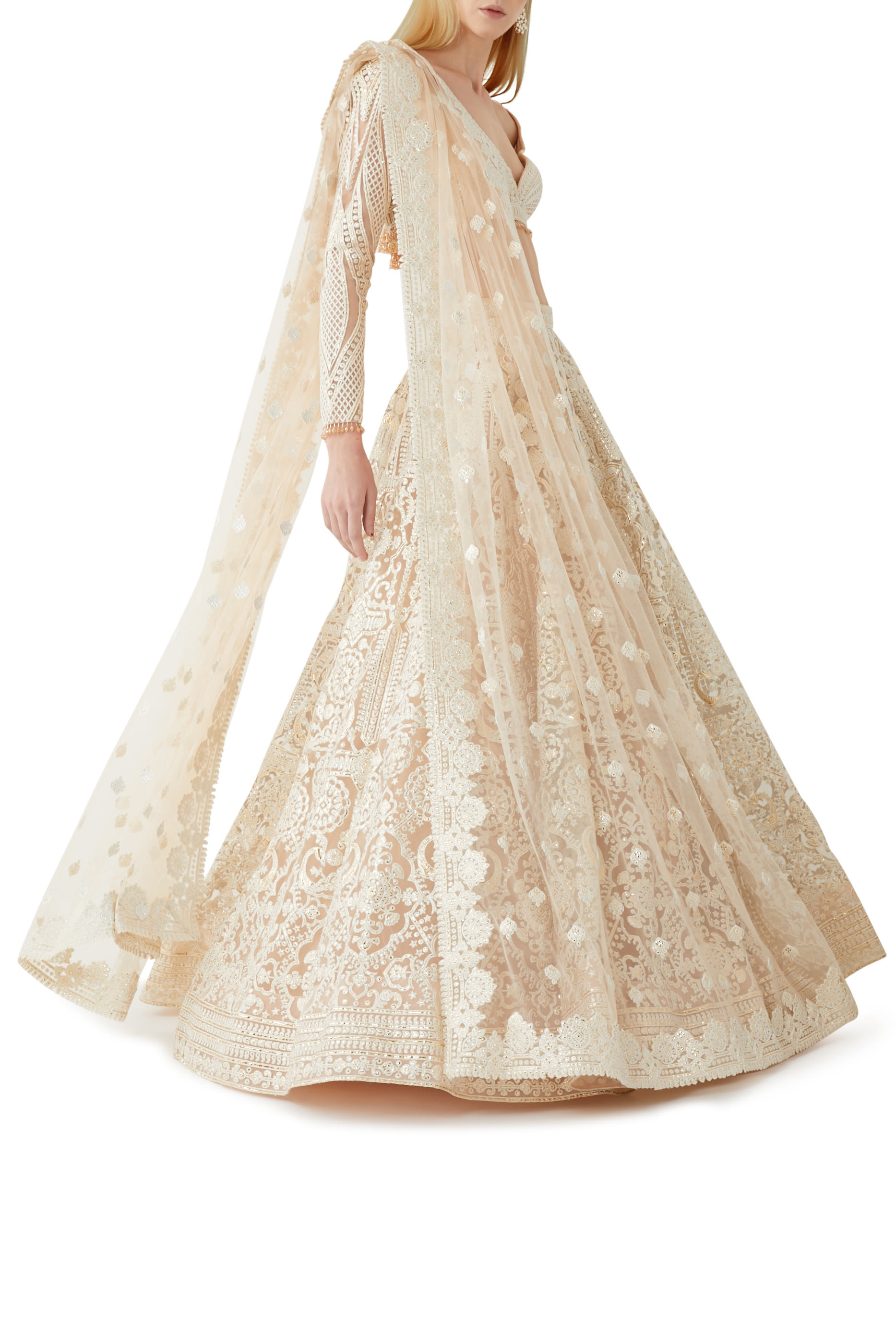 Embroidered Lehenga Set