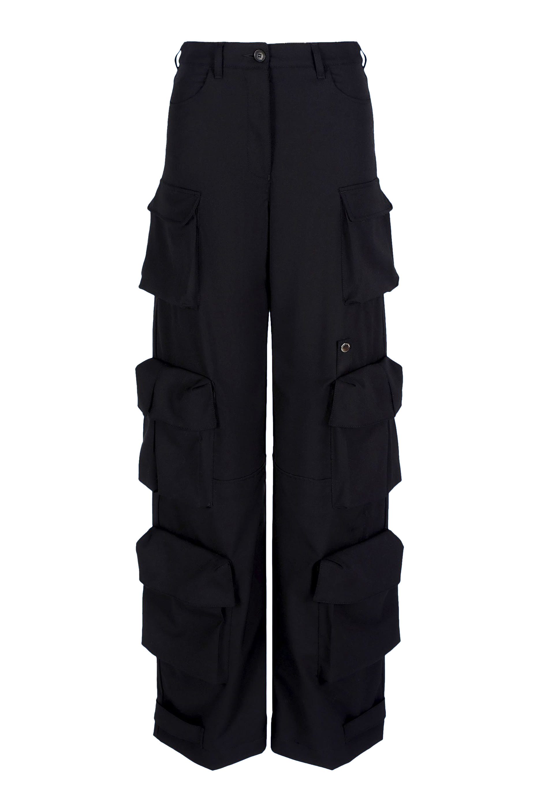 Sustainable Capsule Wide Leg Cargo Pants