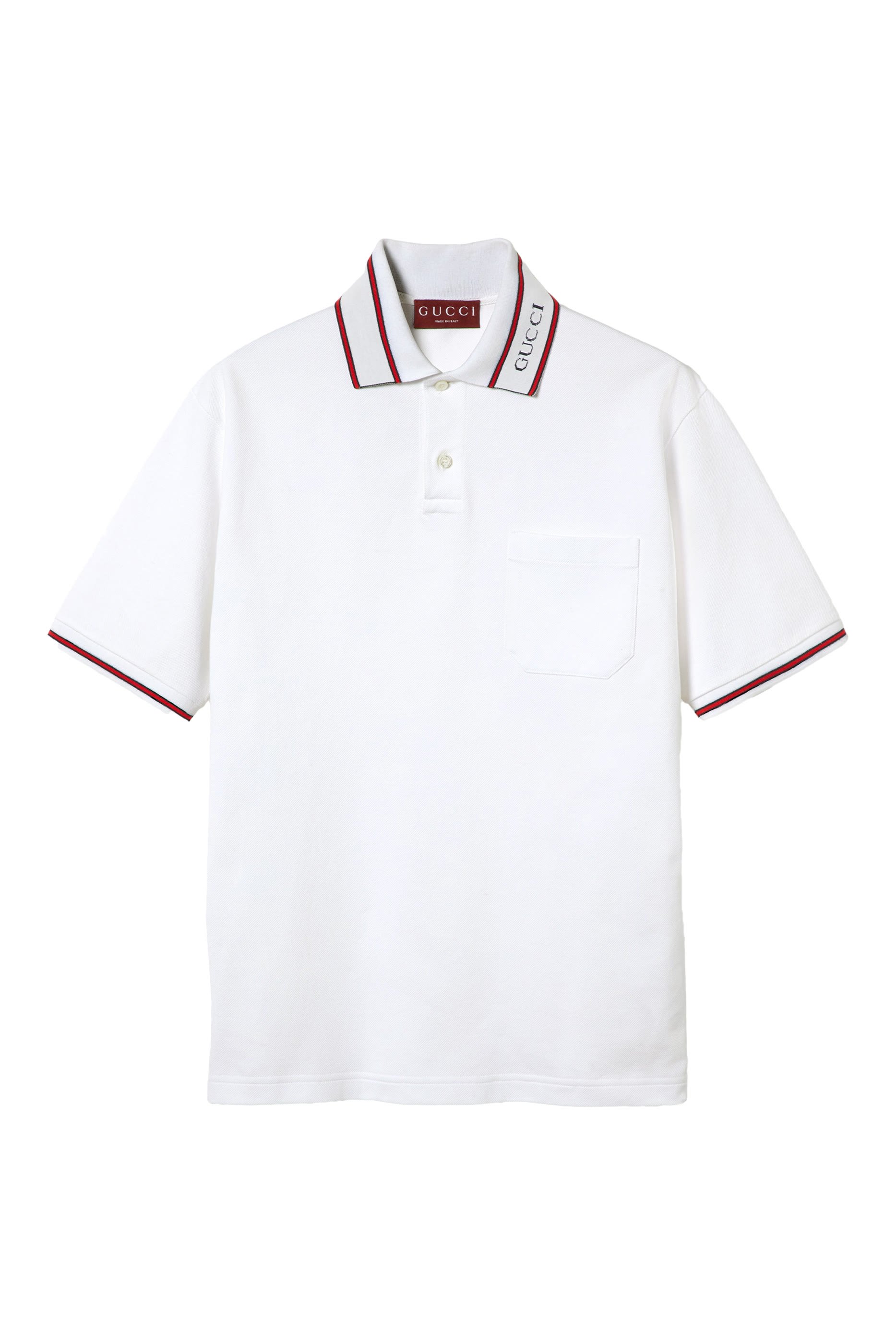 Cotton Piquet Polo Shirt with Web