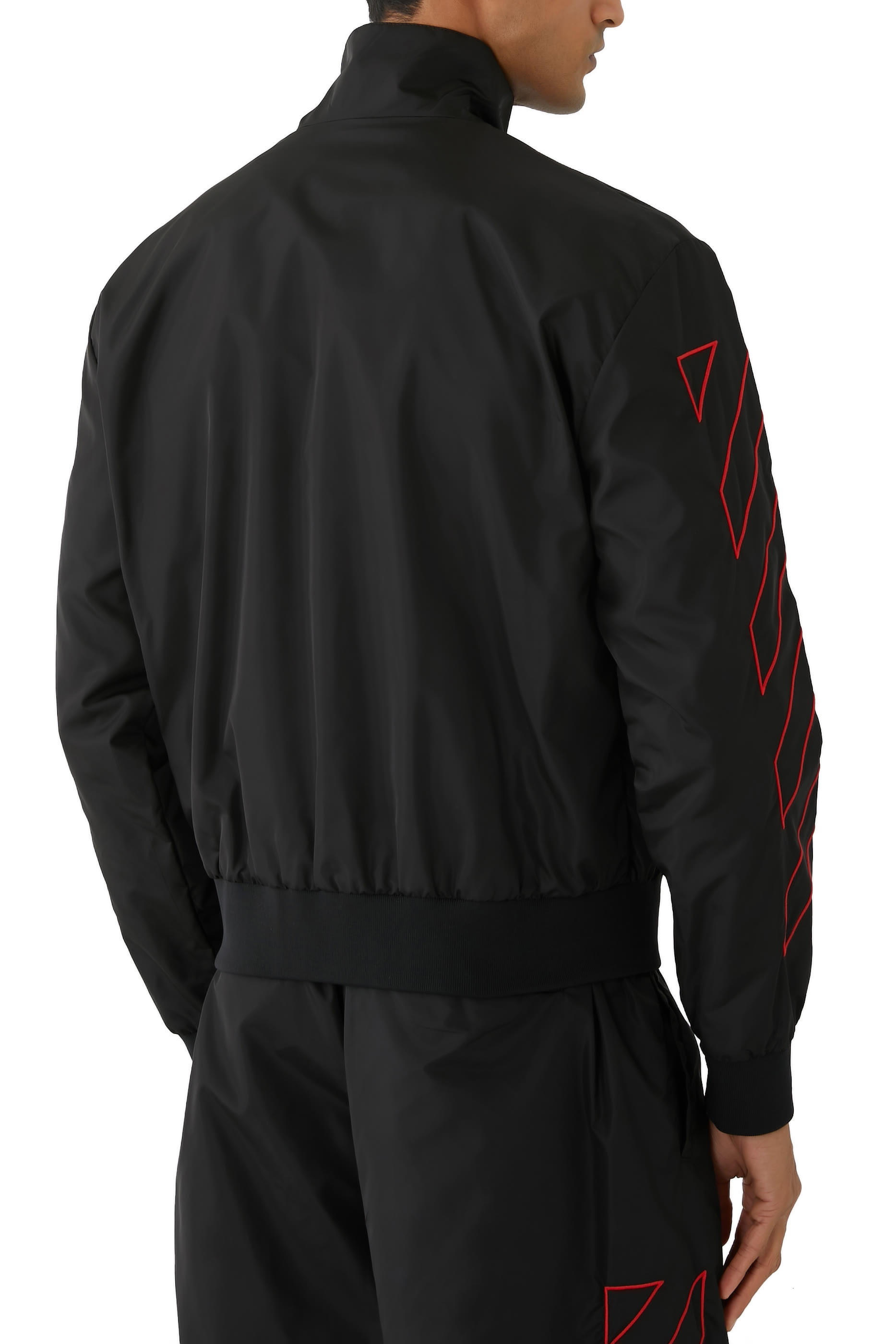 Outl Diag Nylon Tracktop