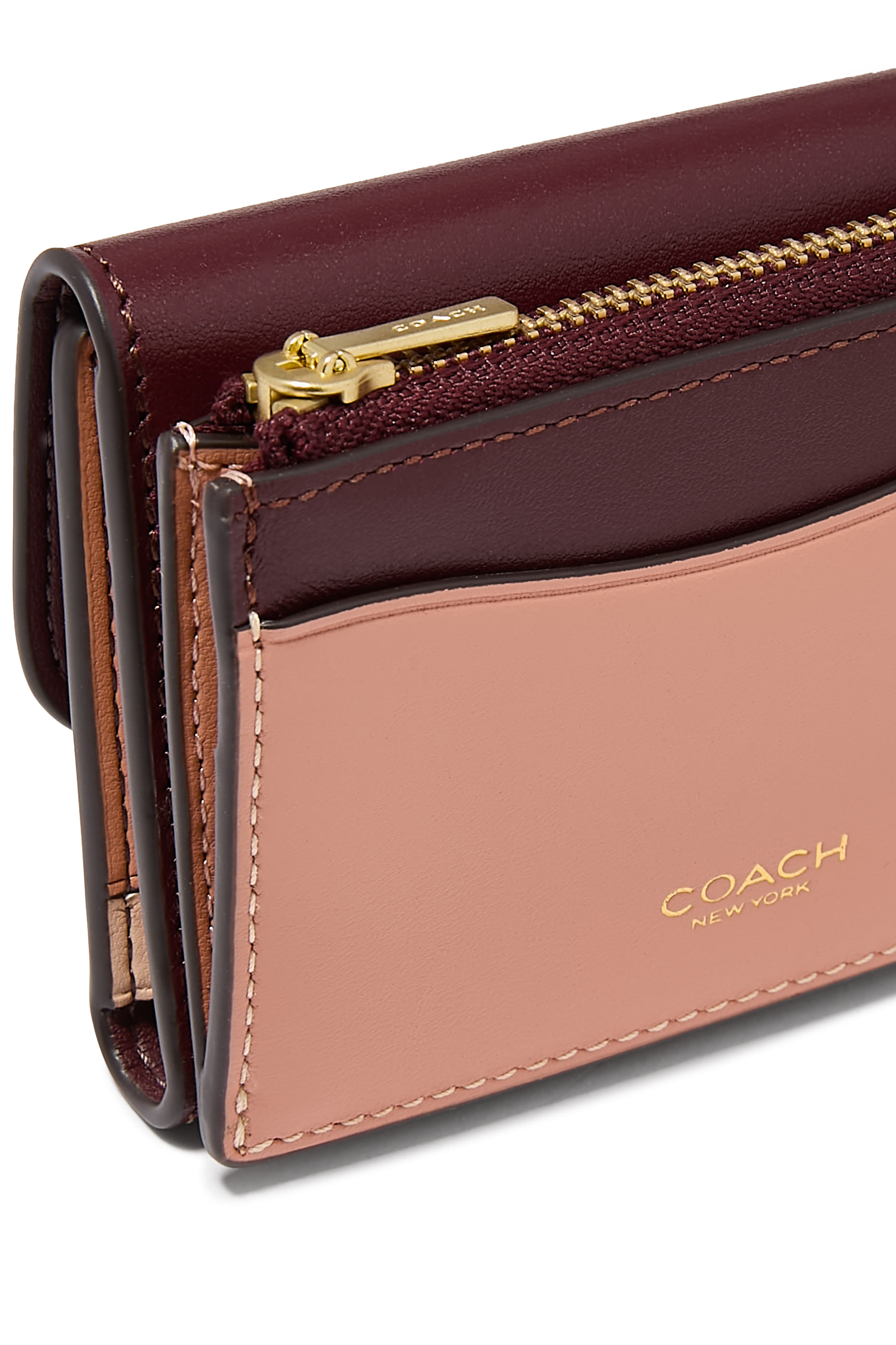 Essential Card Holder Wallet in Colorblock