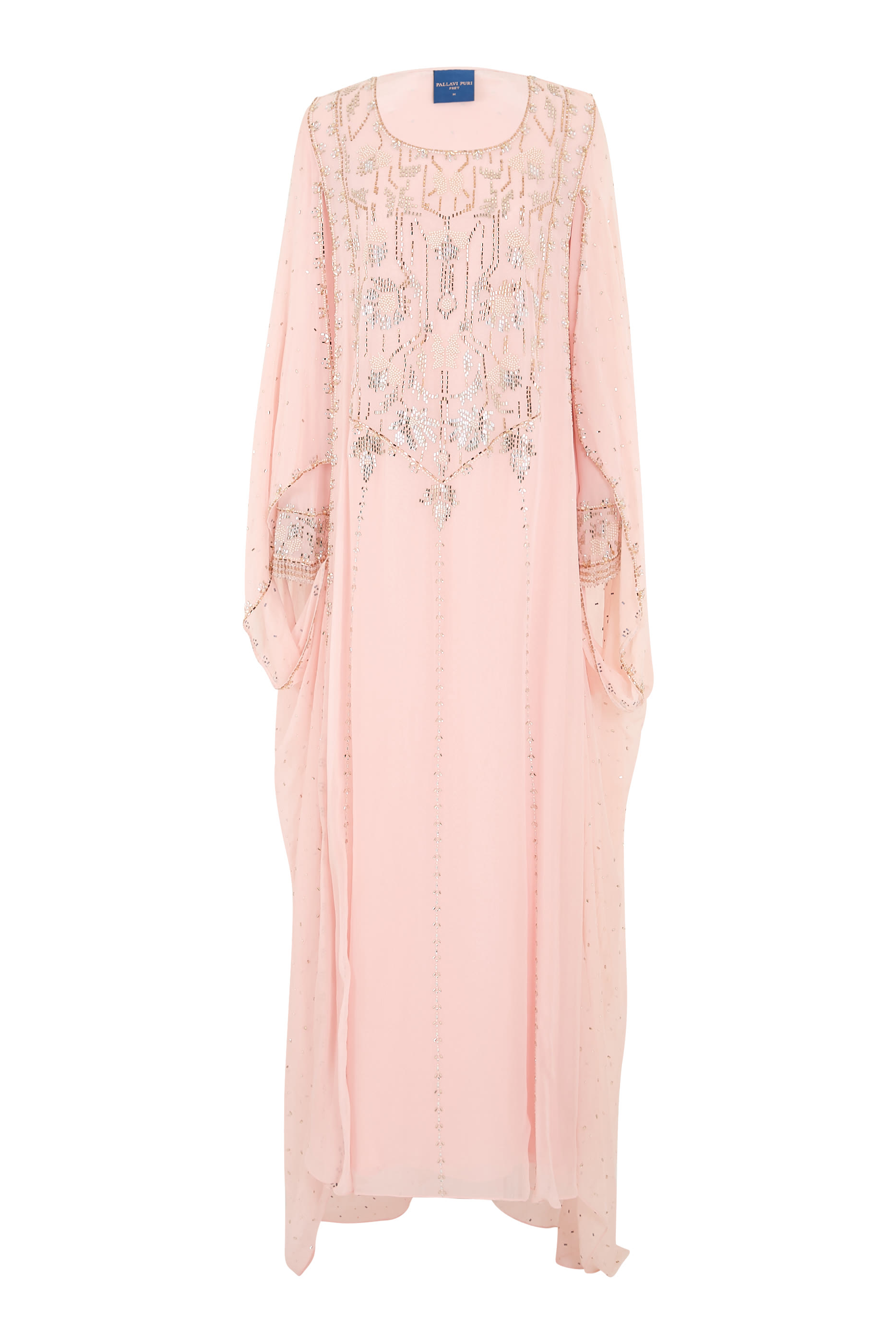 Viscose Organza Crystal Work Thobe Kaftan