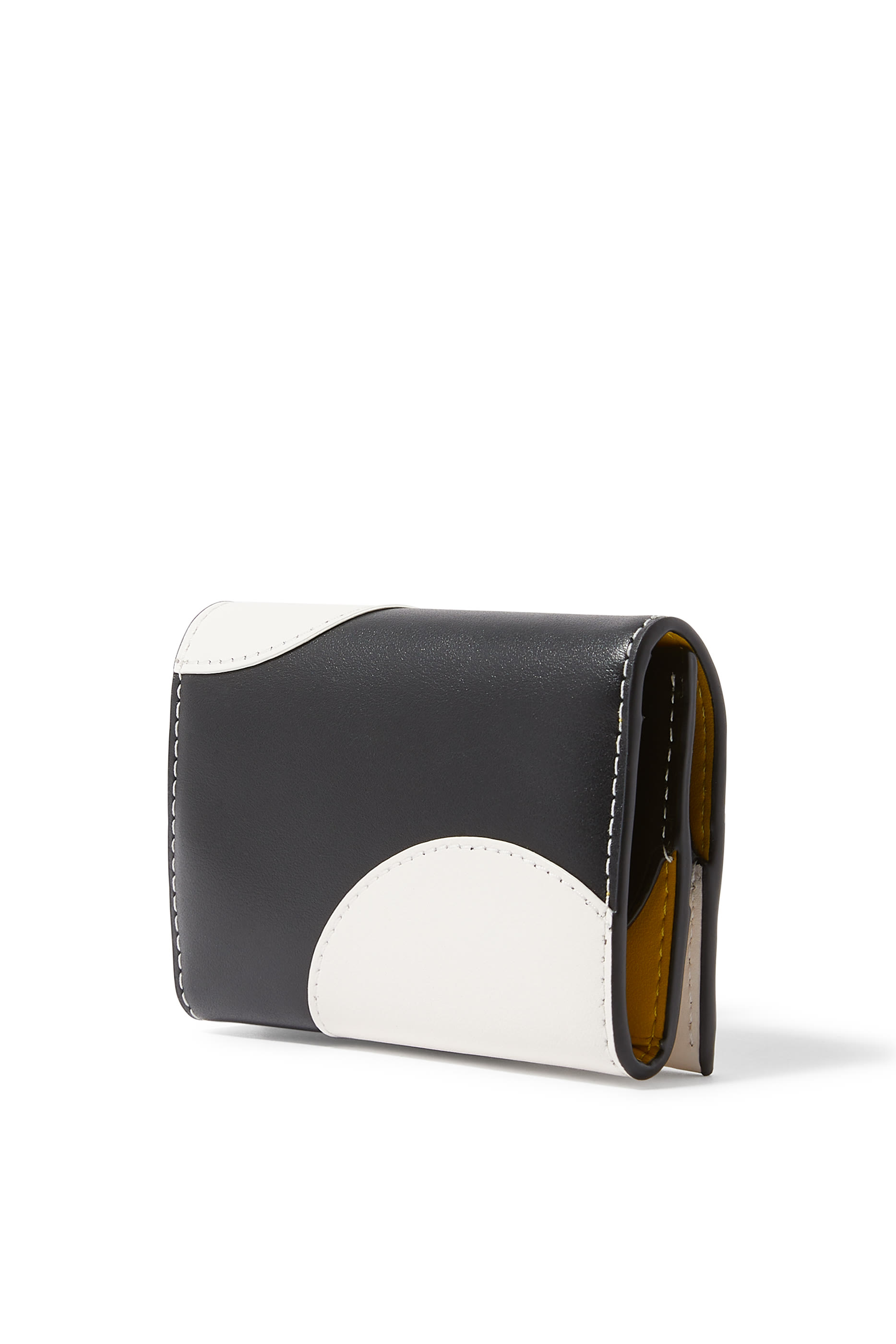 Label Card Case Trifold Wallet