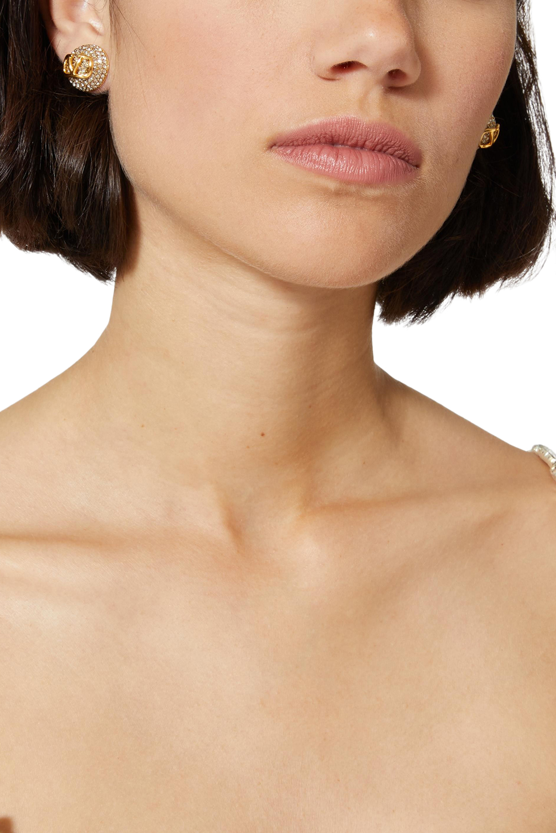 VLogo Signature Strass Earrings