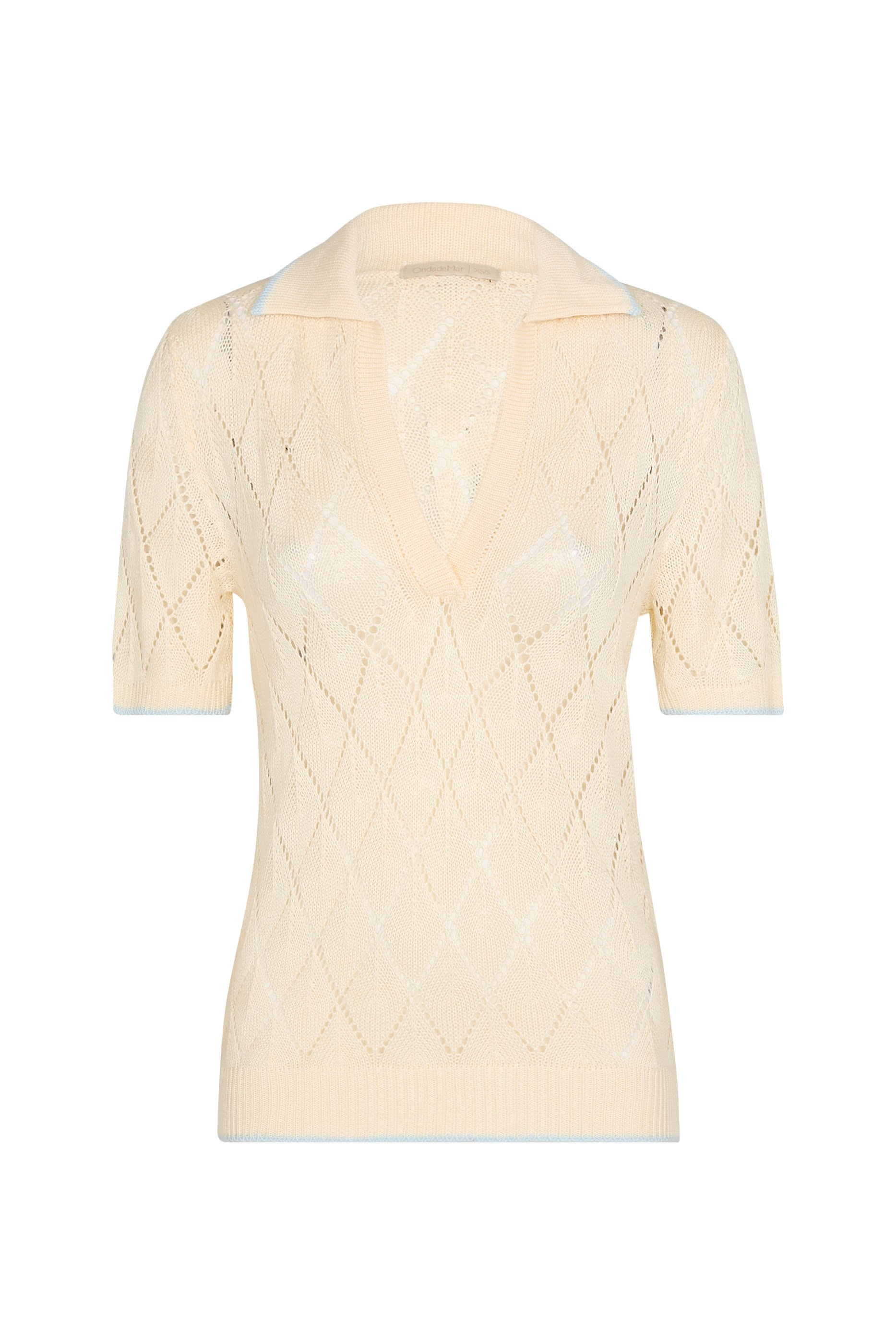 Zaylee Knitted Short Sleeved Polo