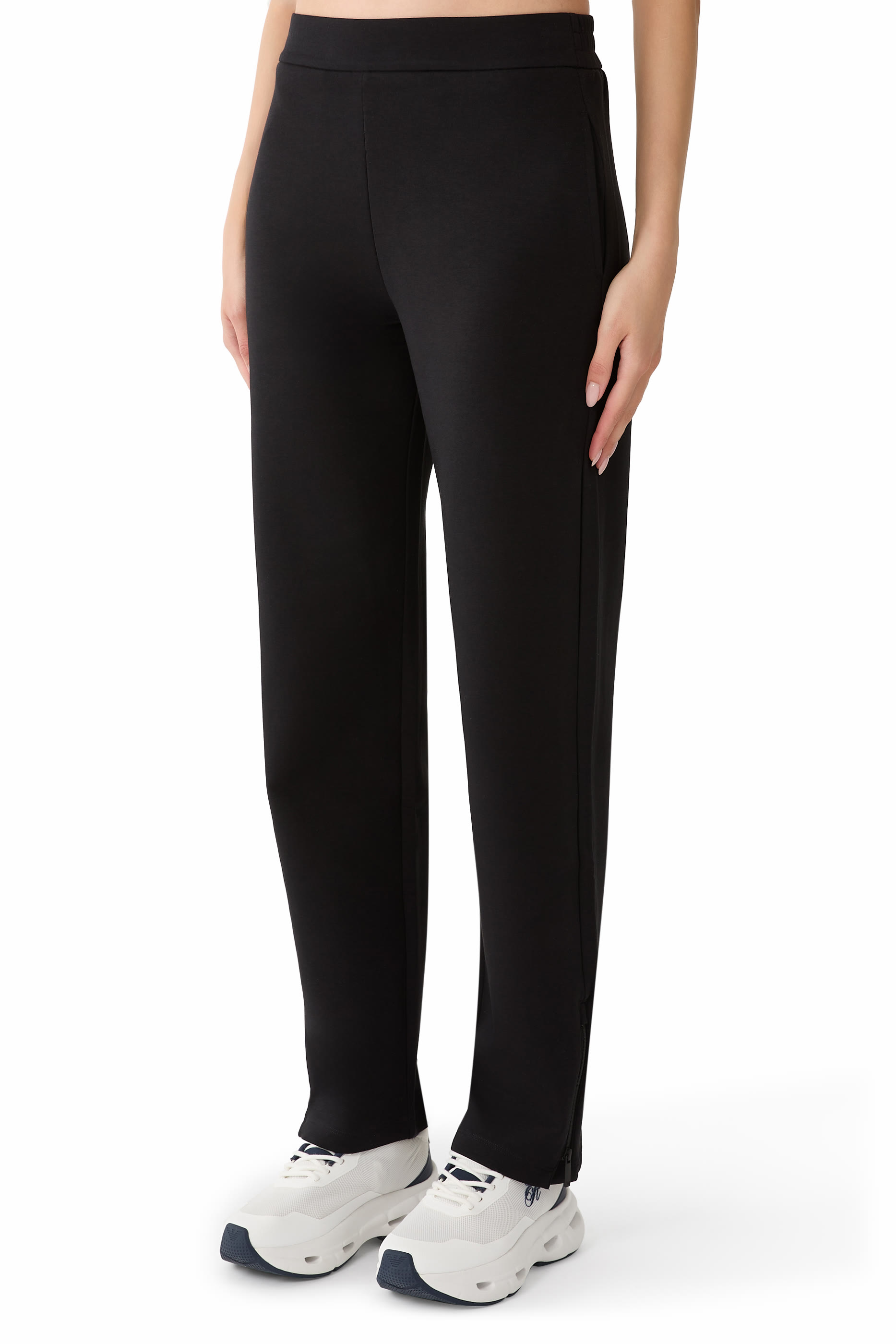 Elasticated Waist Double Jersey Trousers