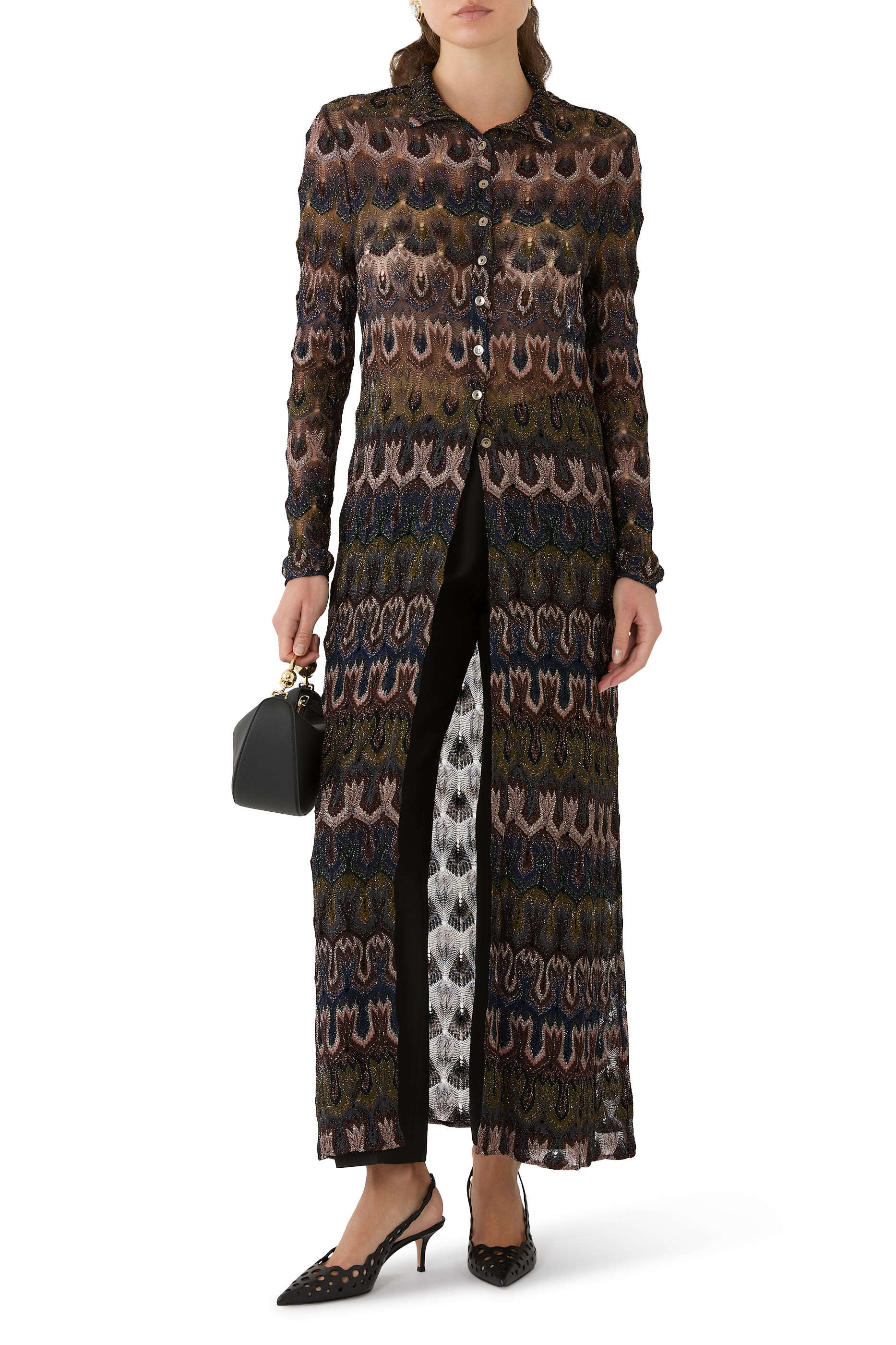 Cut-Out 55 Slingback Pumps