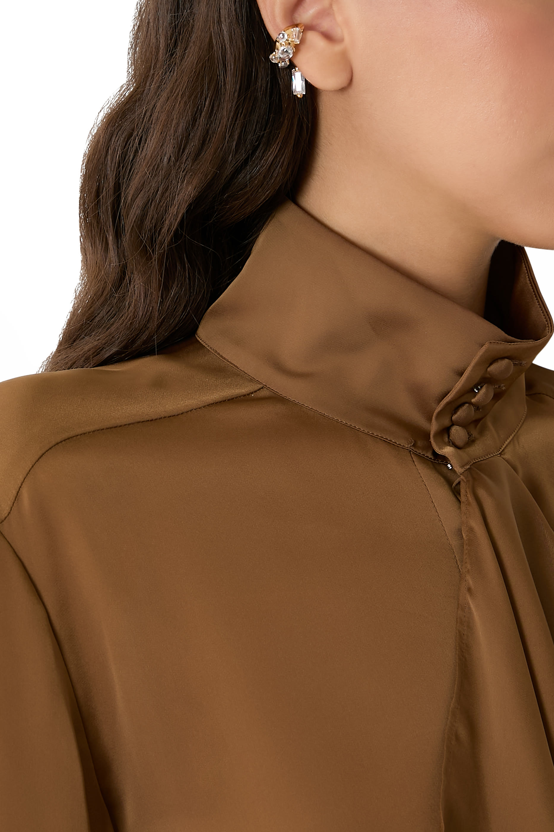 Gothika Mini Blown Charm Single Ear Cuff