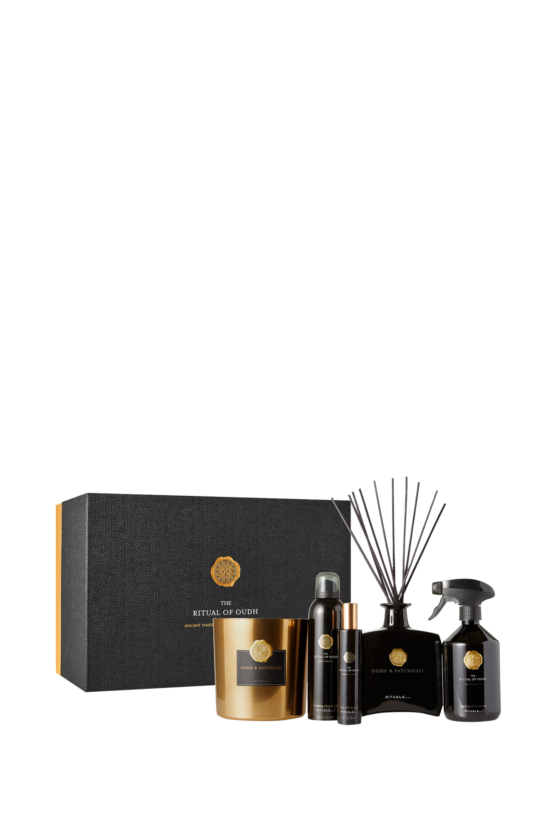 Buy Rituals The Ritual Of Oudh Hair & Body Mist, 50 Ml In Black