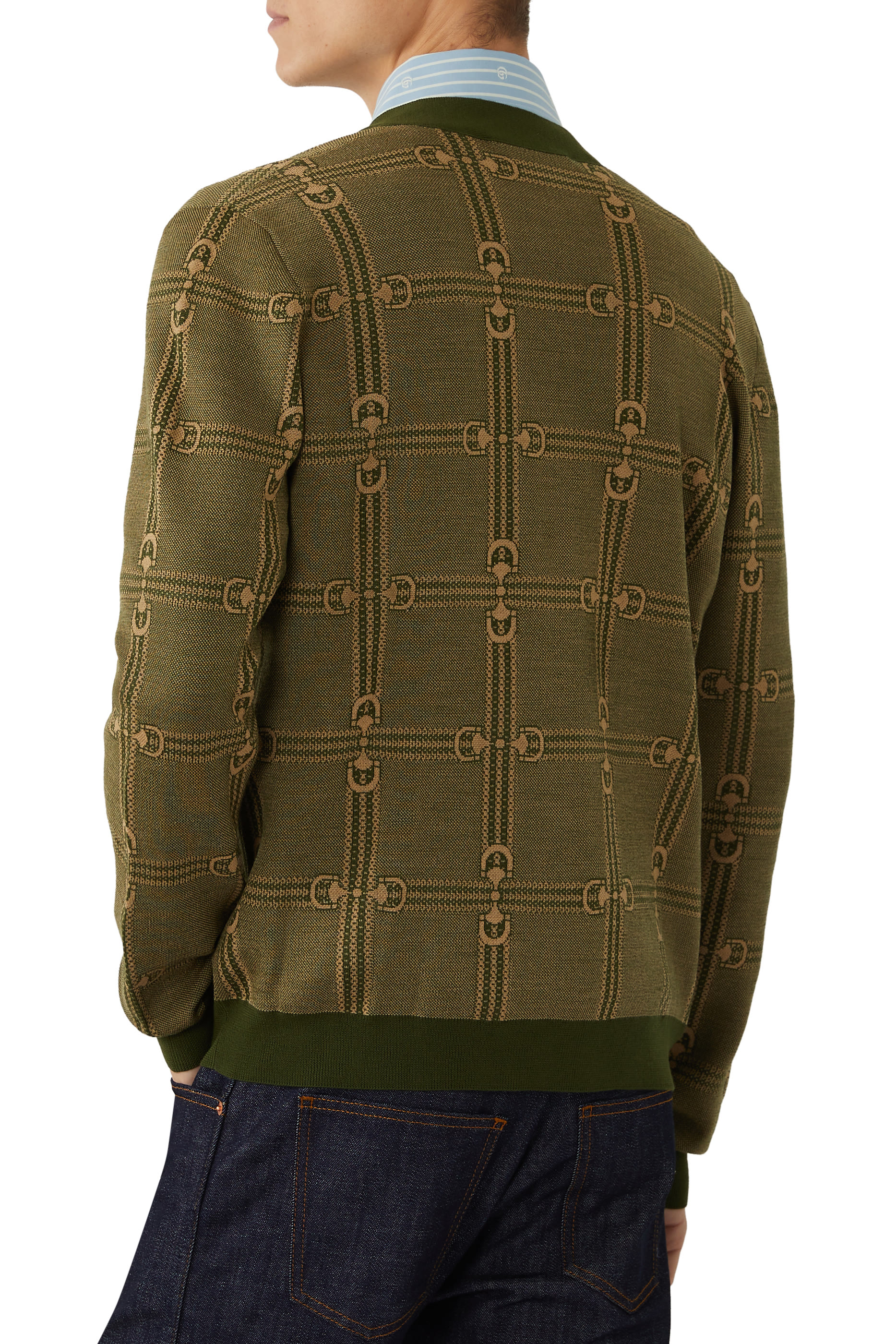 Horsebit Knit Cardigan