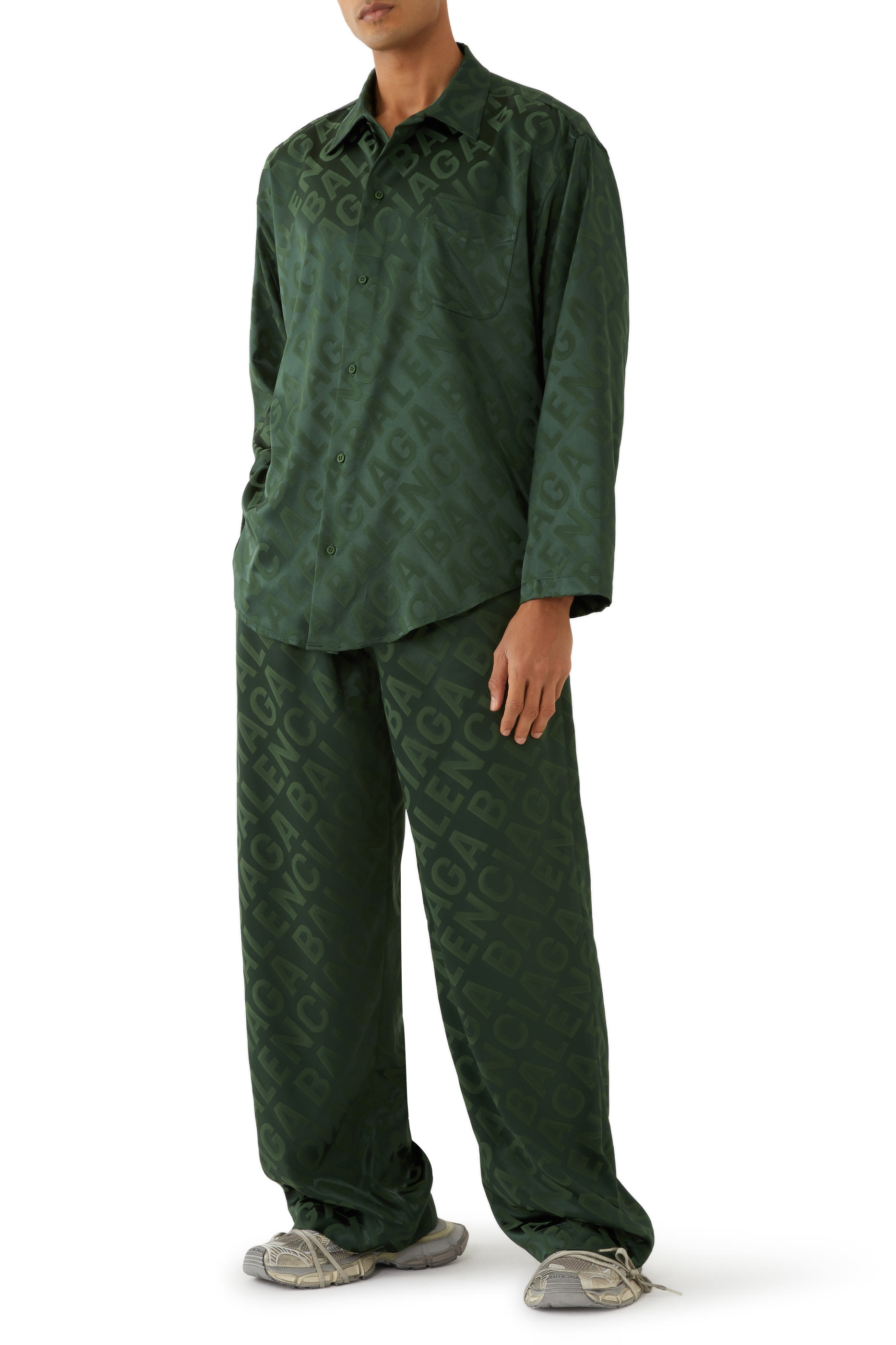 All-Over Logo Large Pajama Pants