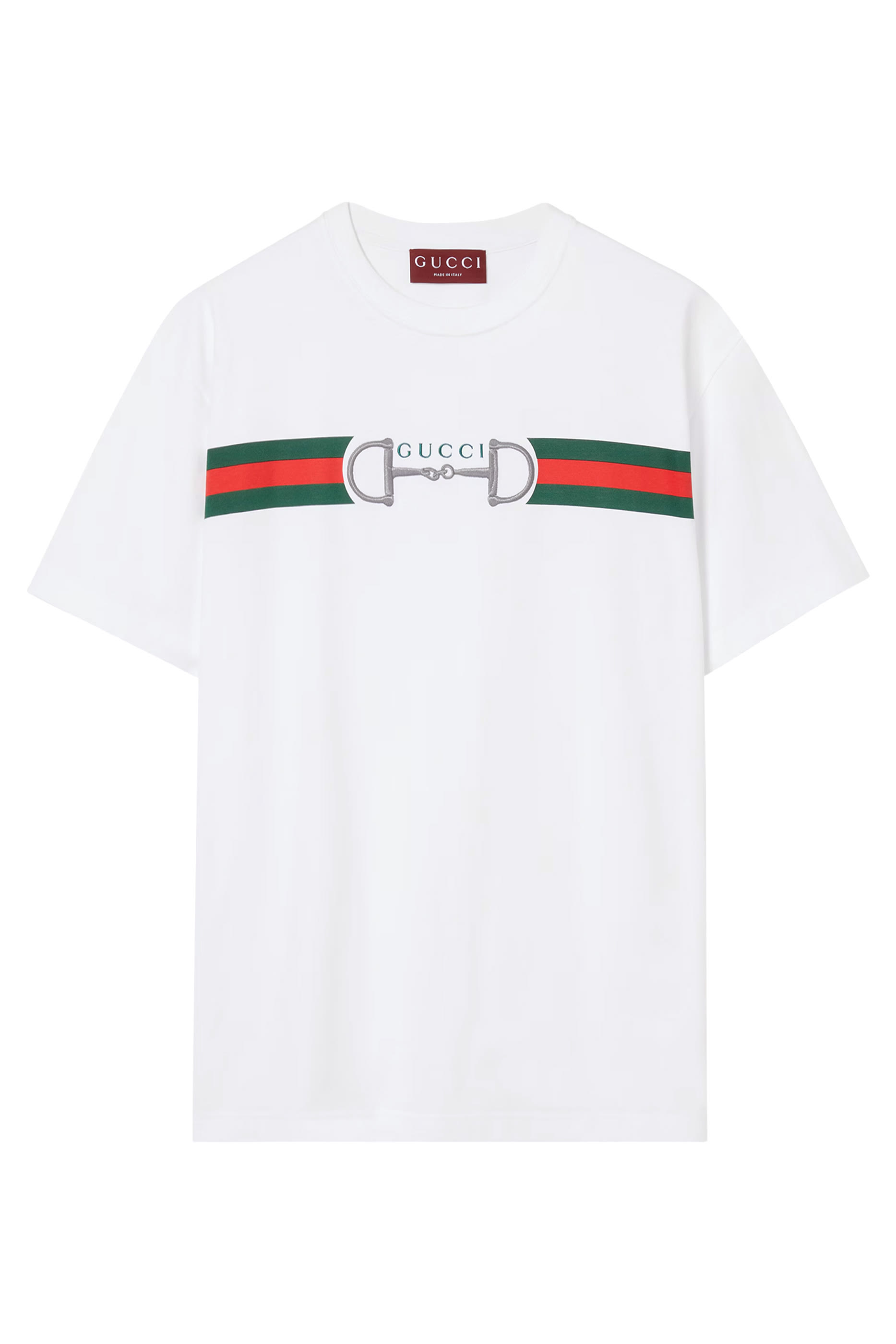 Logo Embroidery Cotton Jersey T-Shirt