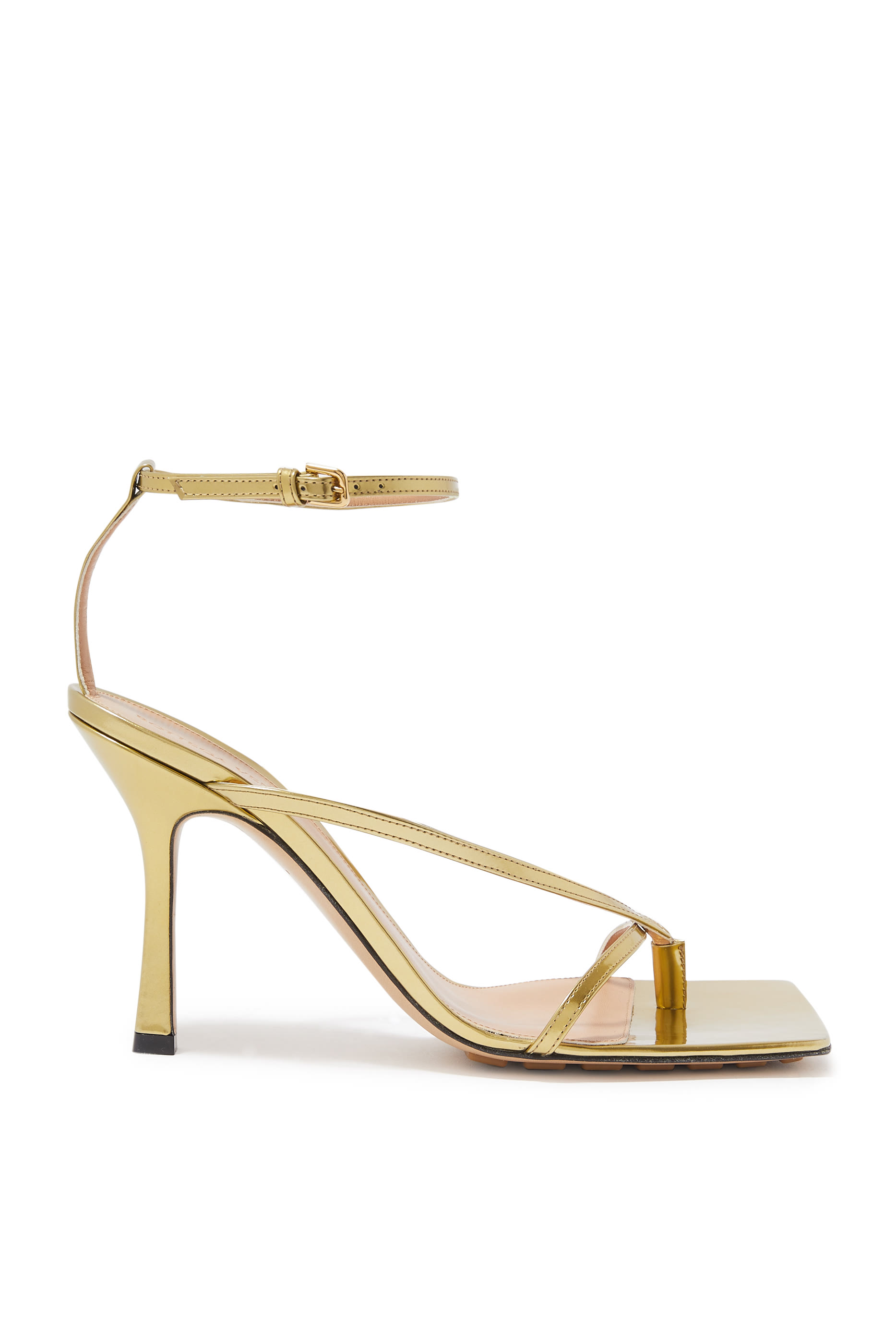 Stretch Strap 90 Leather Sandals