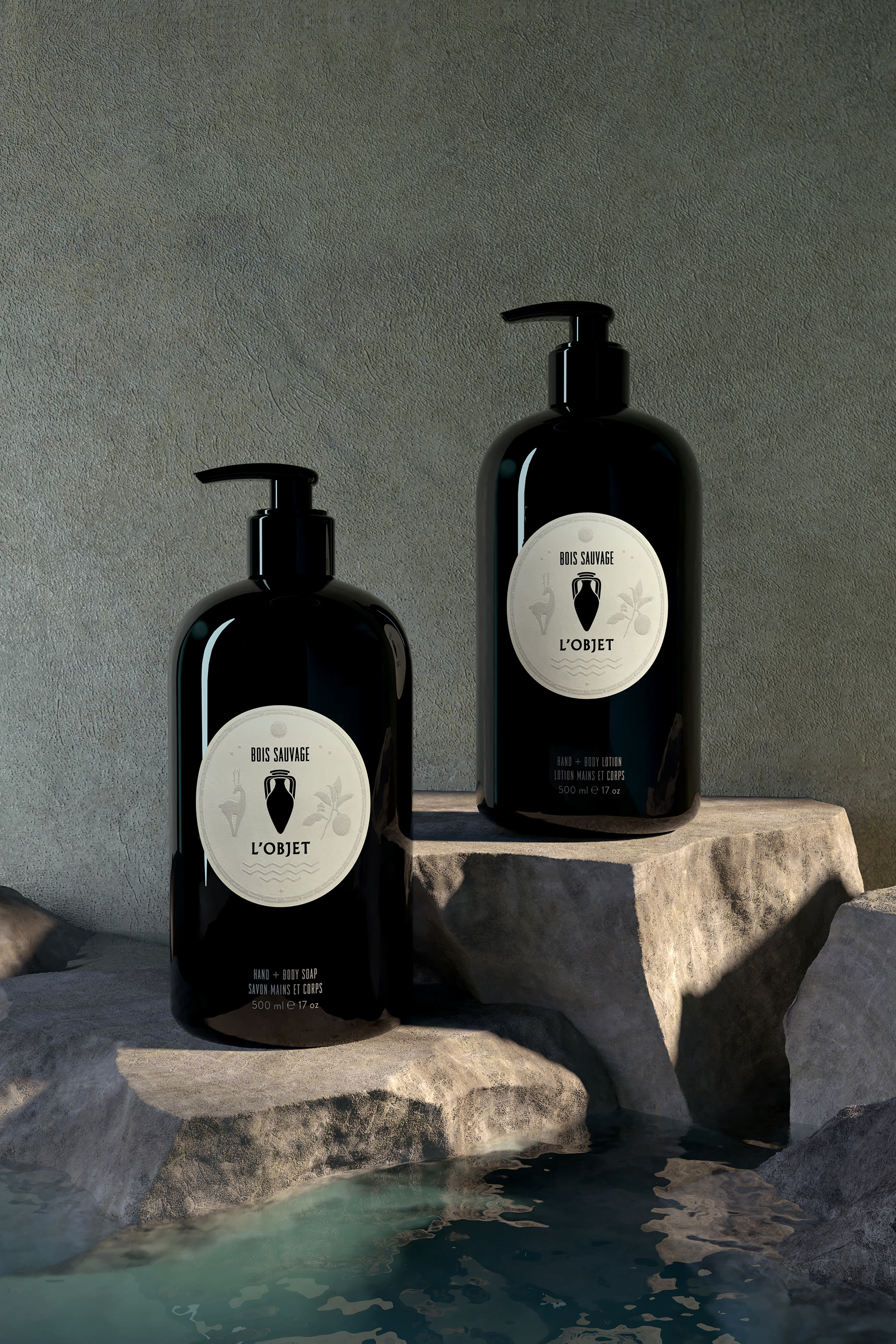Apothecary Bois Sauvage Hand + Body Soap