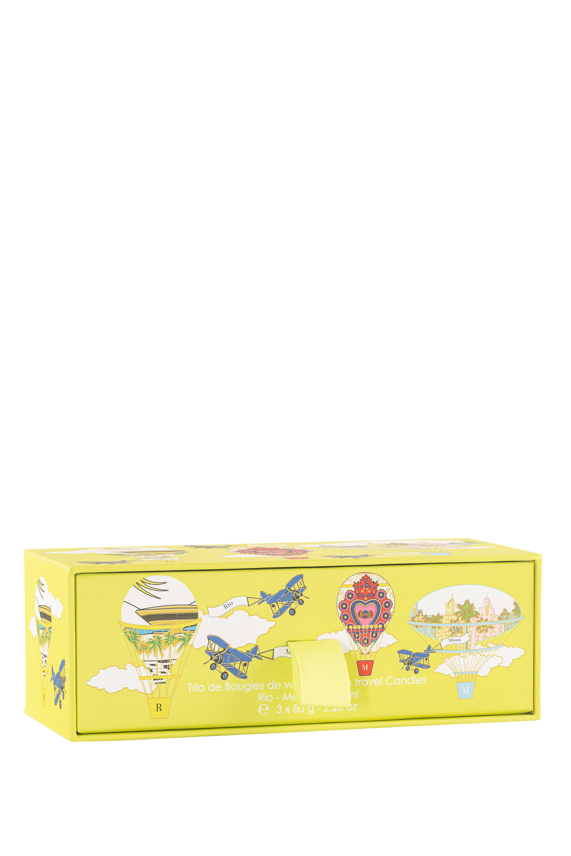 Trio Travel Candles My First Baobab Trio Rio-Mexico-Miami