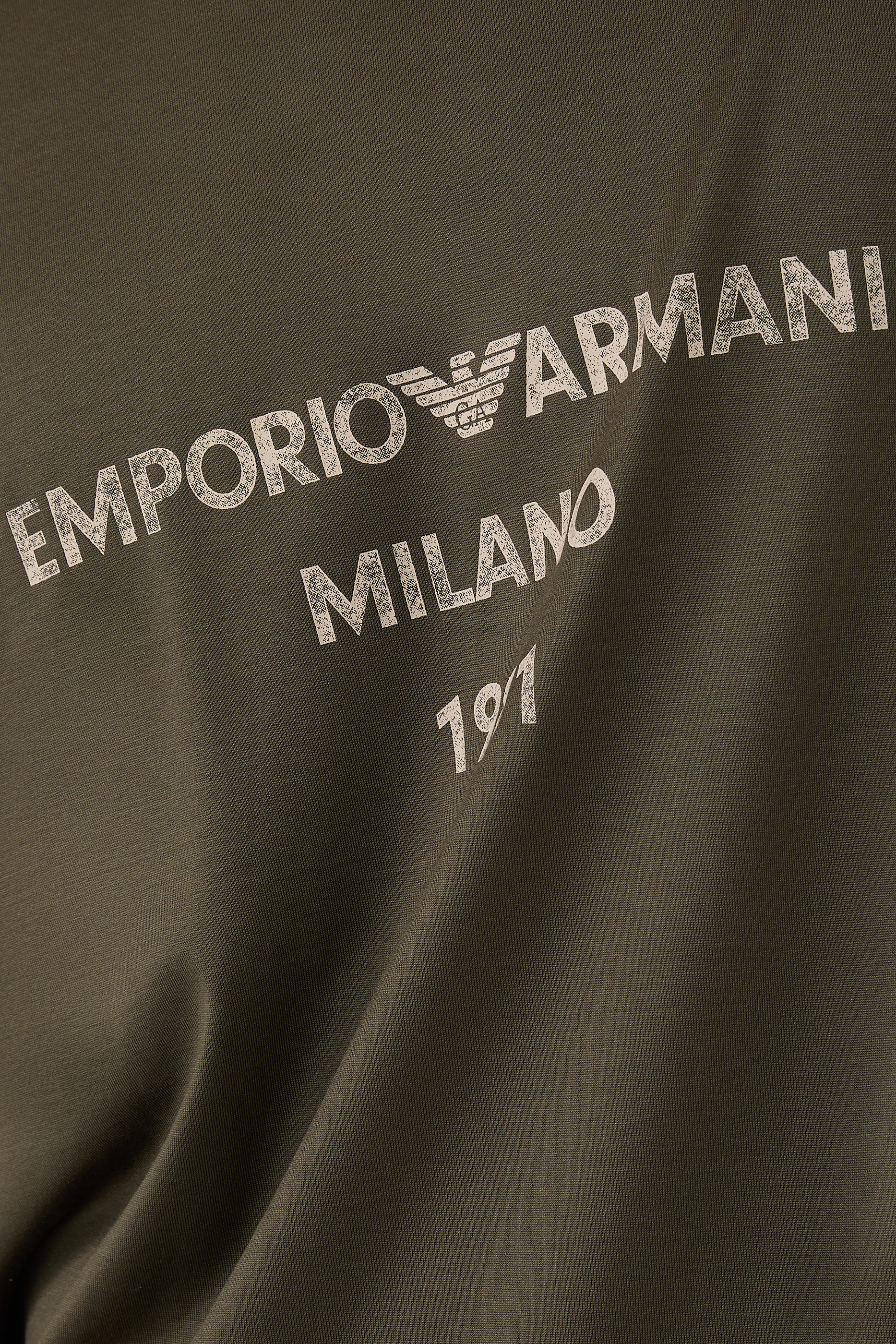 Vintage Logo Print  Lyocell T-shirt