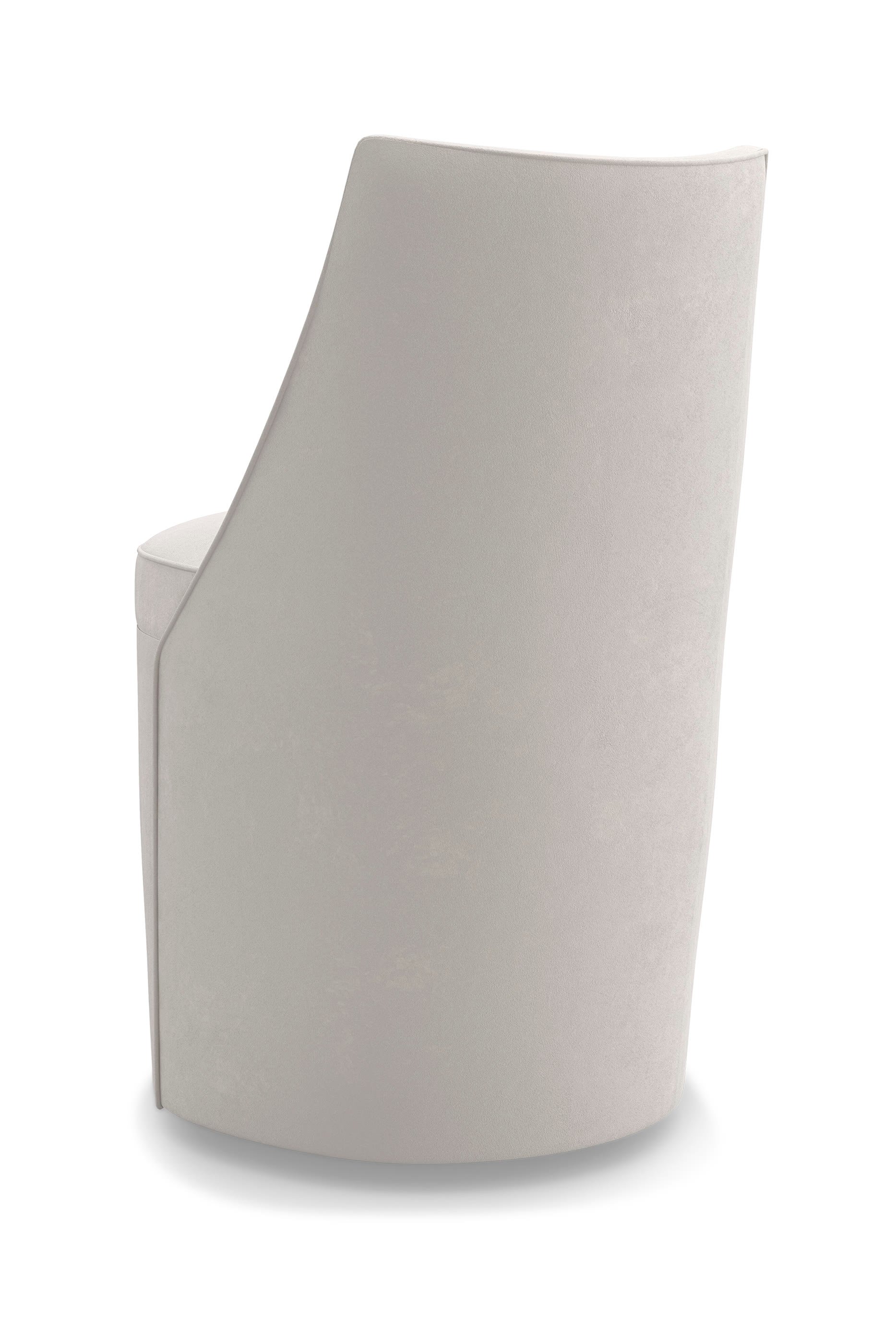 Barrel Roll Upholstered Chair