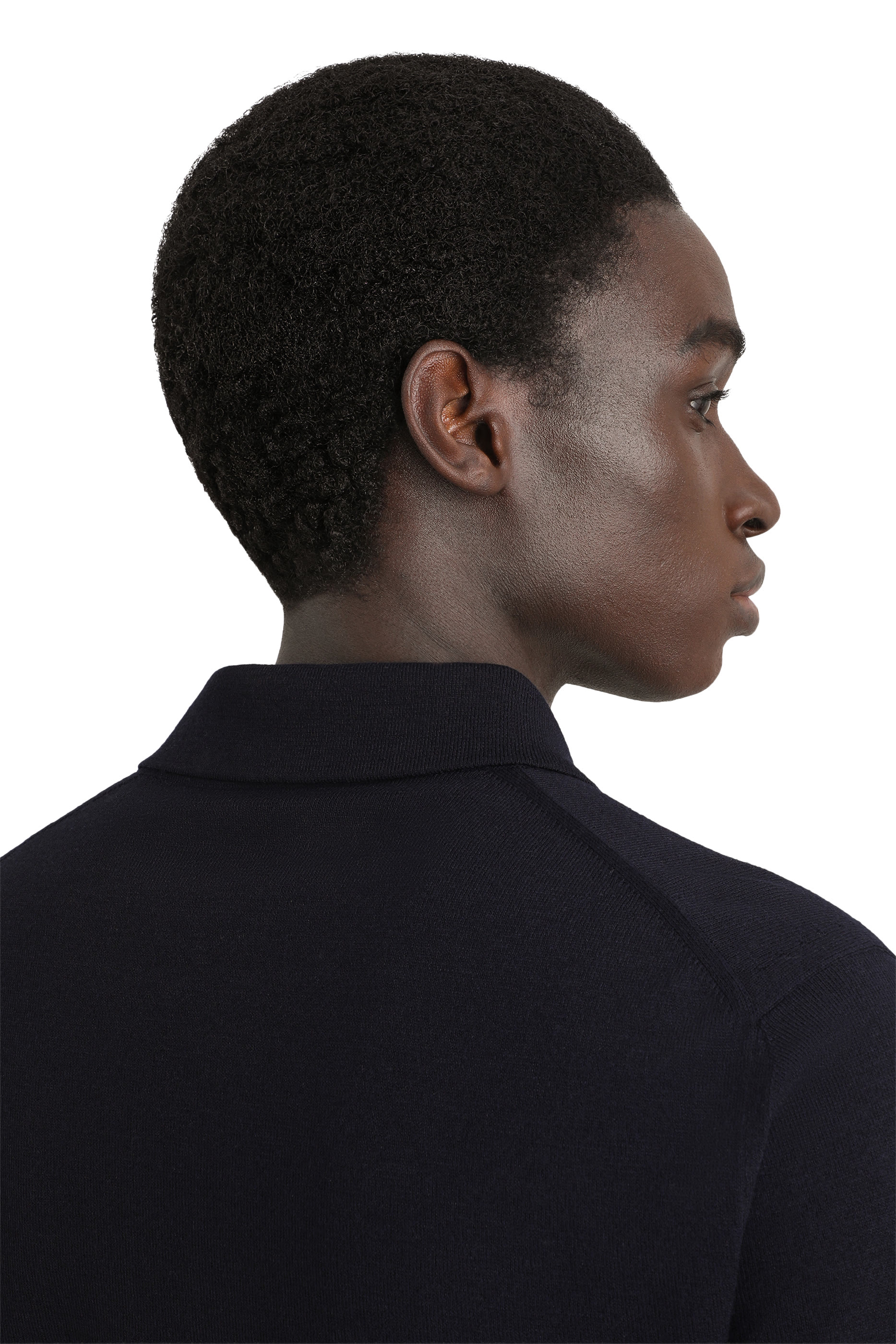 Virgin Wool Polo Shirt